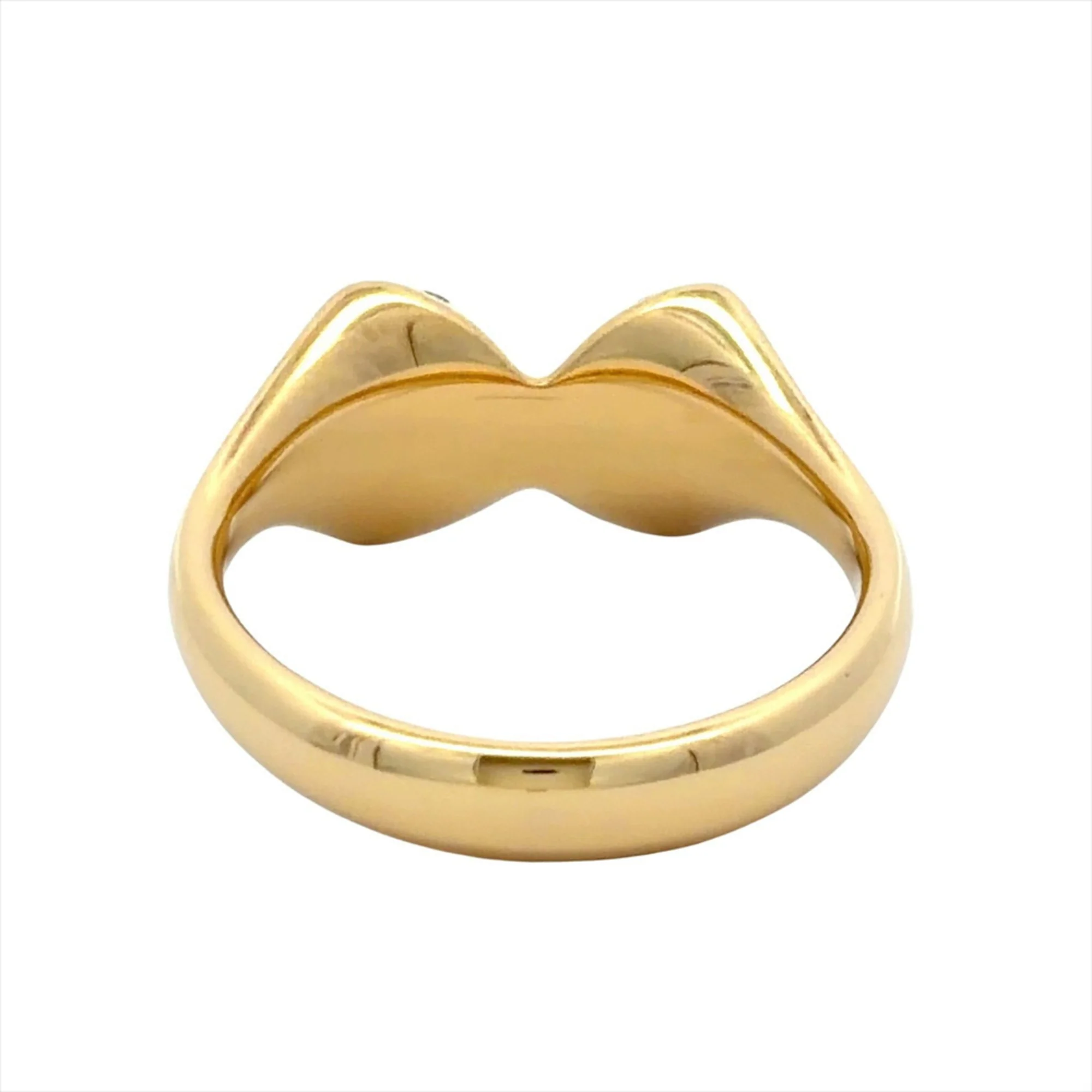 Elsa Peretti Ring 18K Yellow Gold 3.5mm - Image 4