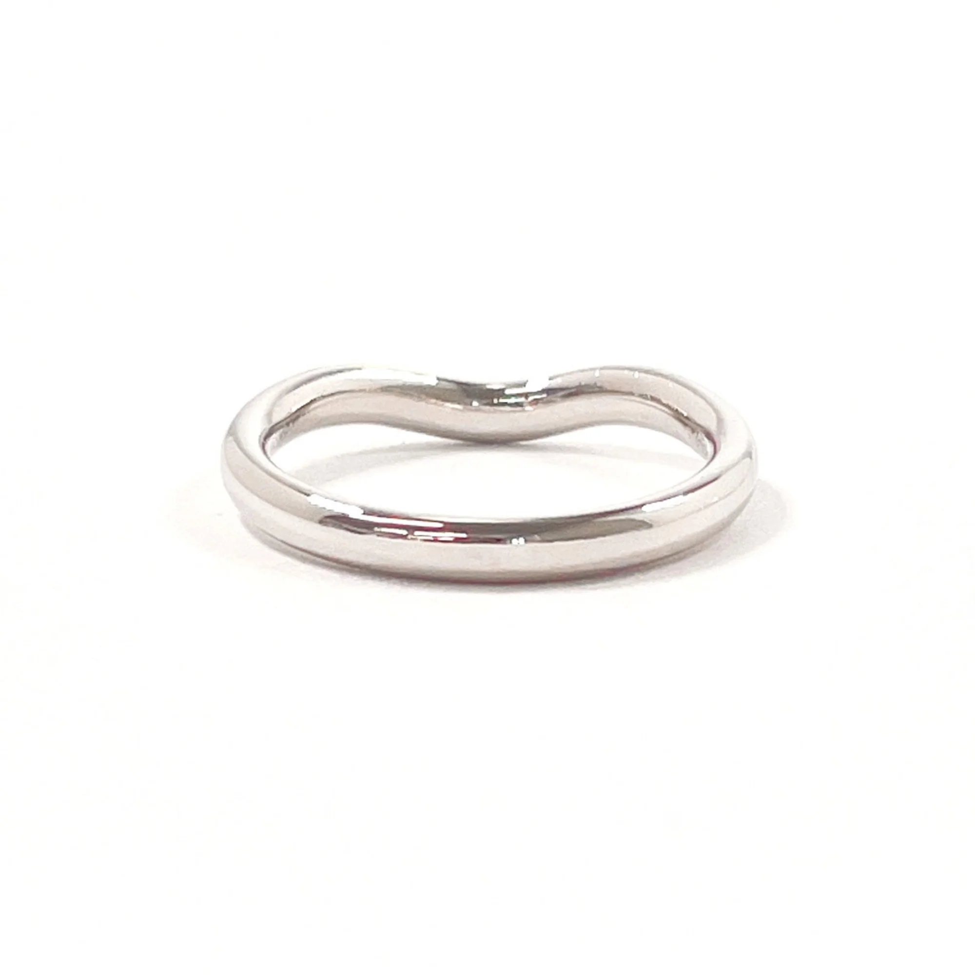 Elsa Peretti Ring Sterling Silver and Platinum - Image 2