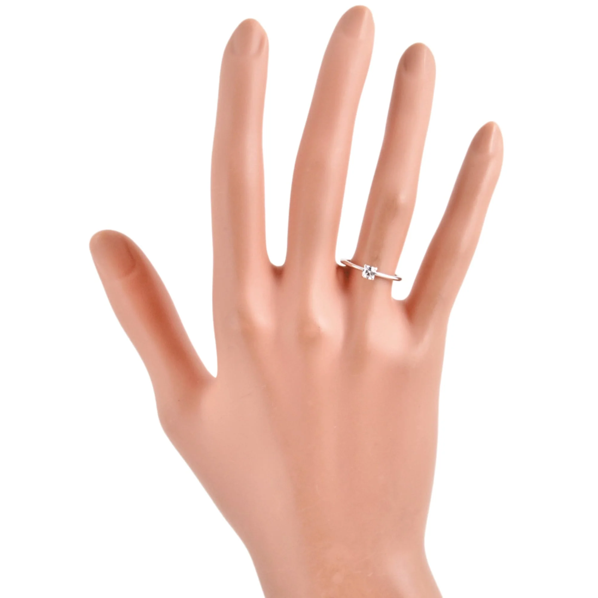 Engagement Ring Platinum with 0.21ct Diamond - Image 5