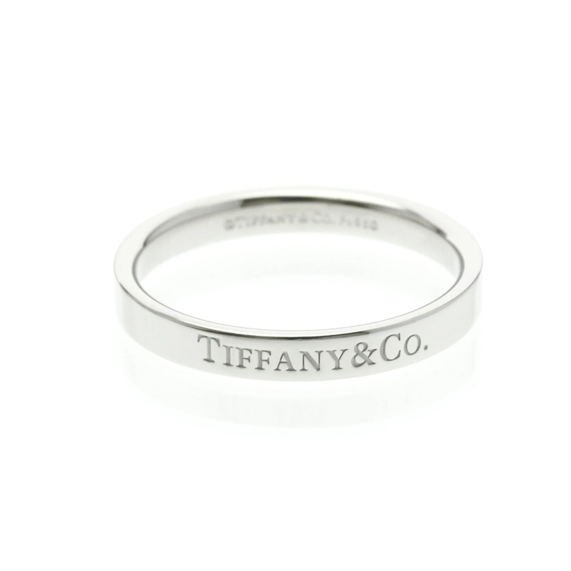 Flat Band Ring Platinum