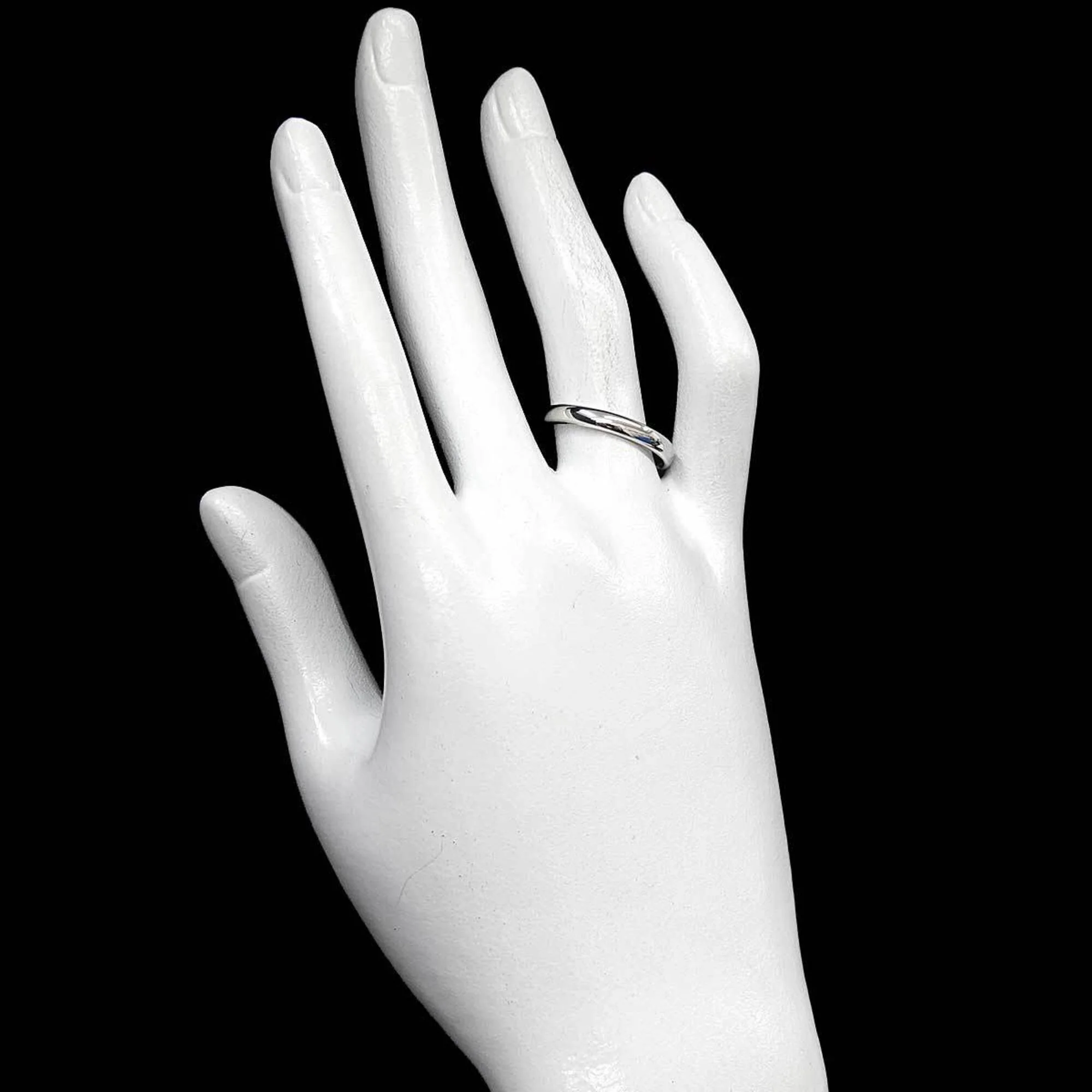 Forever 1 Ring Platinum 3mm - Image 6