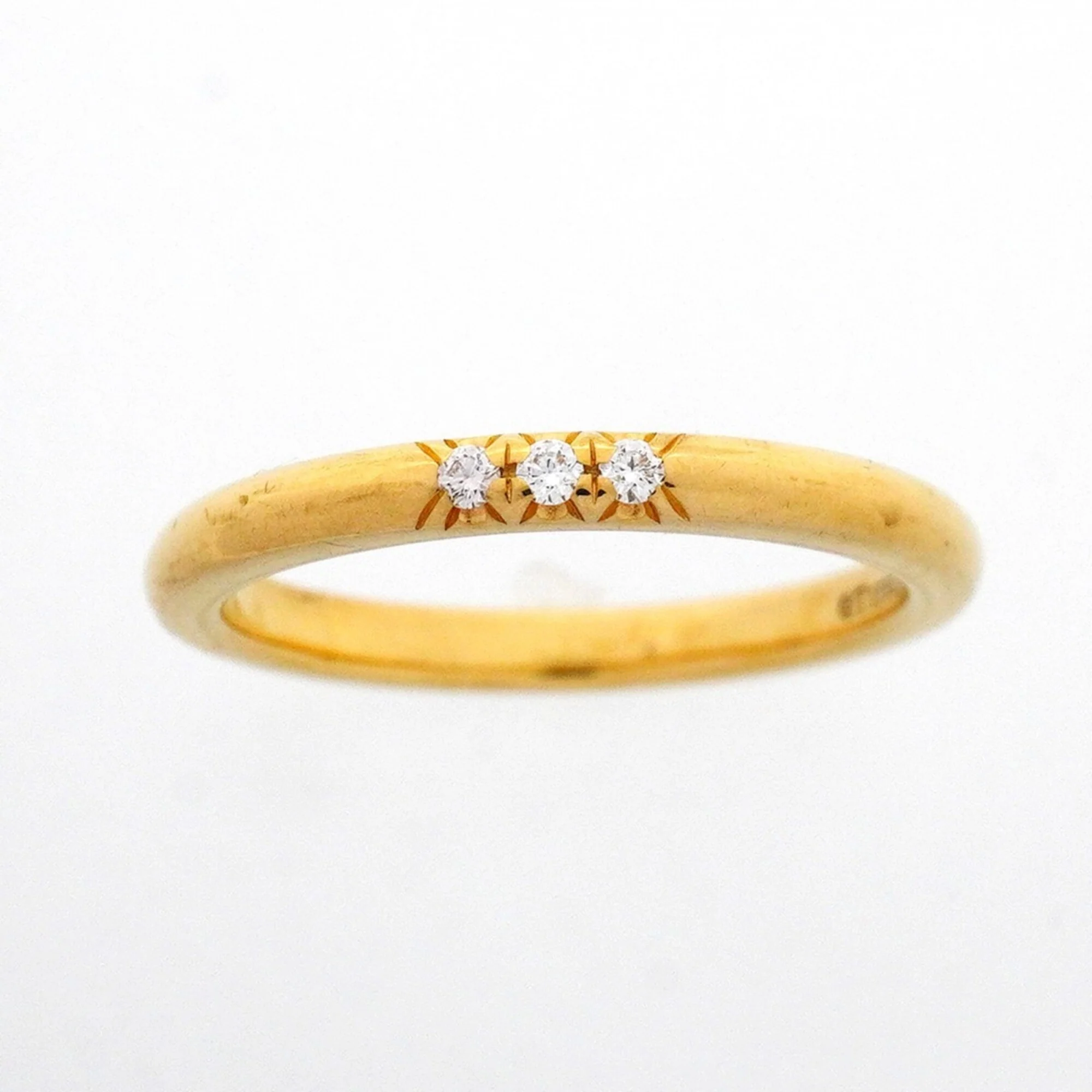 Forever Ring 18K Yellow Gold with Diamond - Image 2