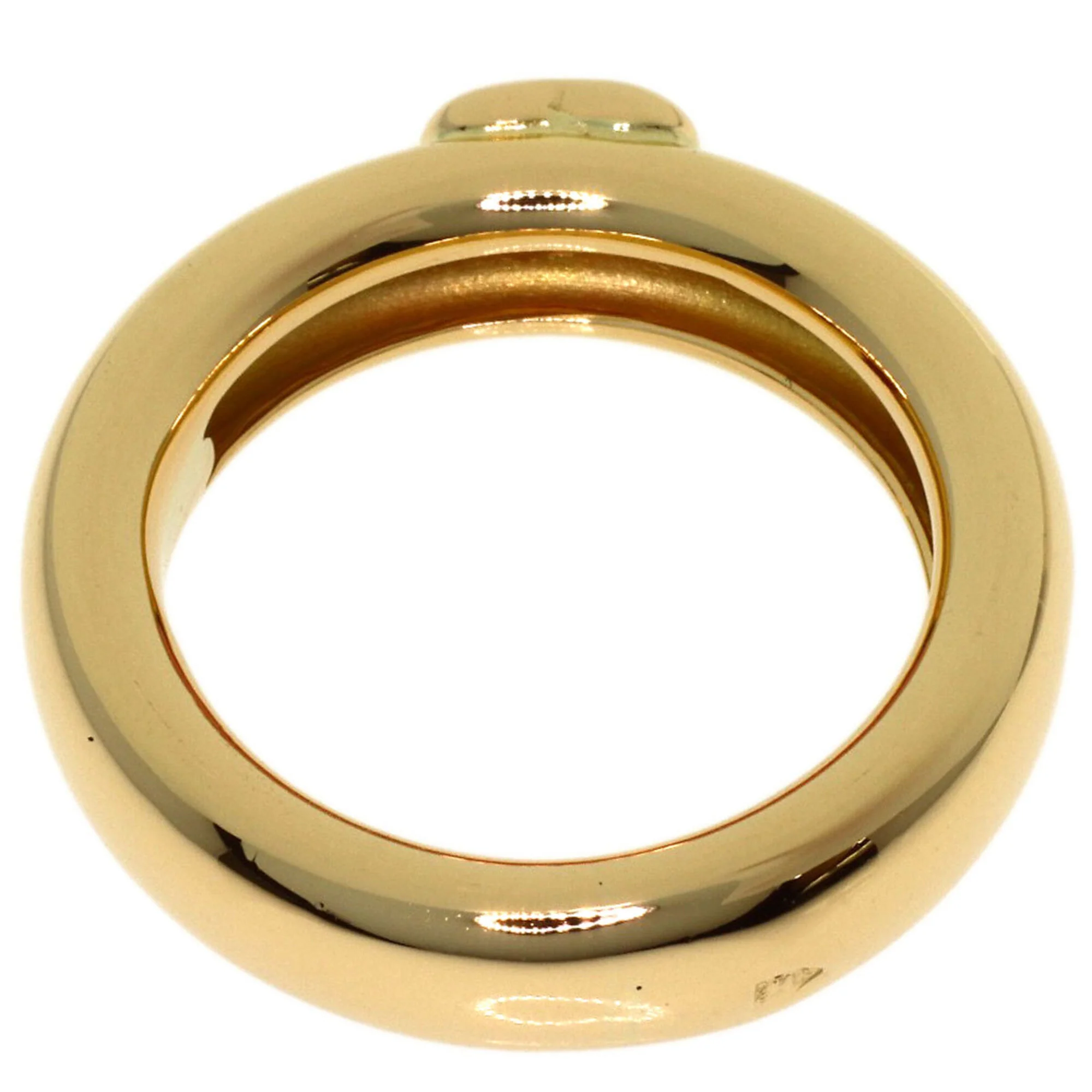 Friendship Ring 18K Yellow Gold With Pink Tourmaline - Image 4