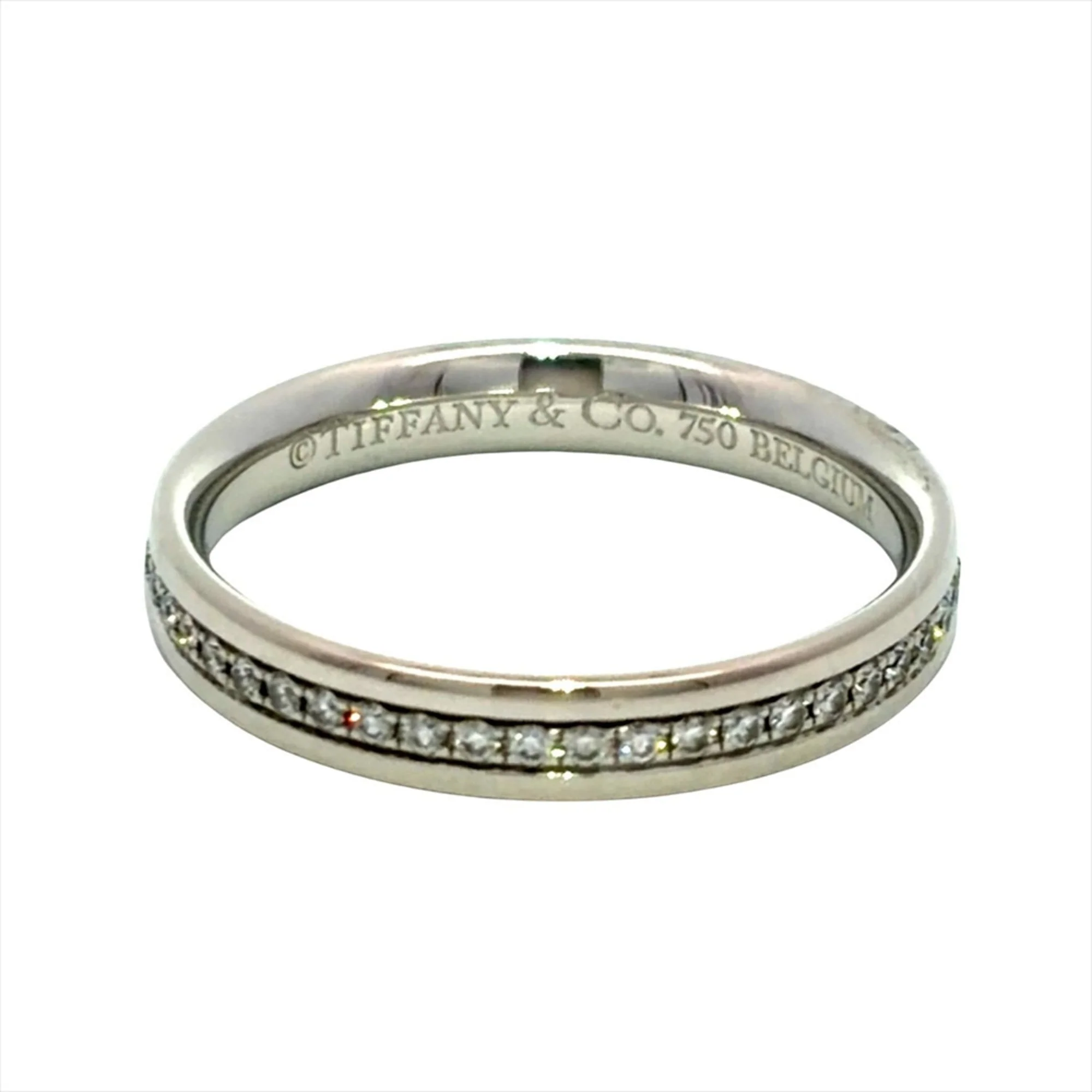 Full Circle Ring 18K White Gold with Diamonds - Image 2