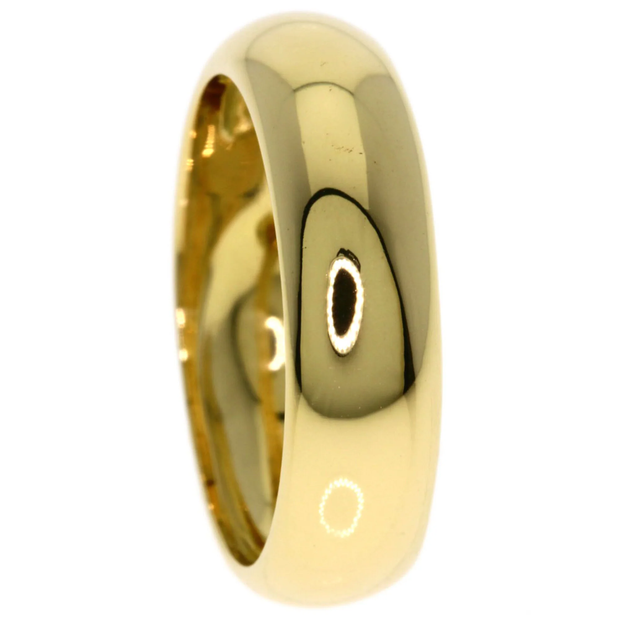 Full Heart Ring 18K Yellow Gold - Image 7