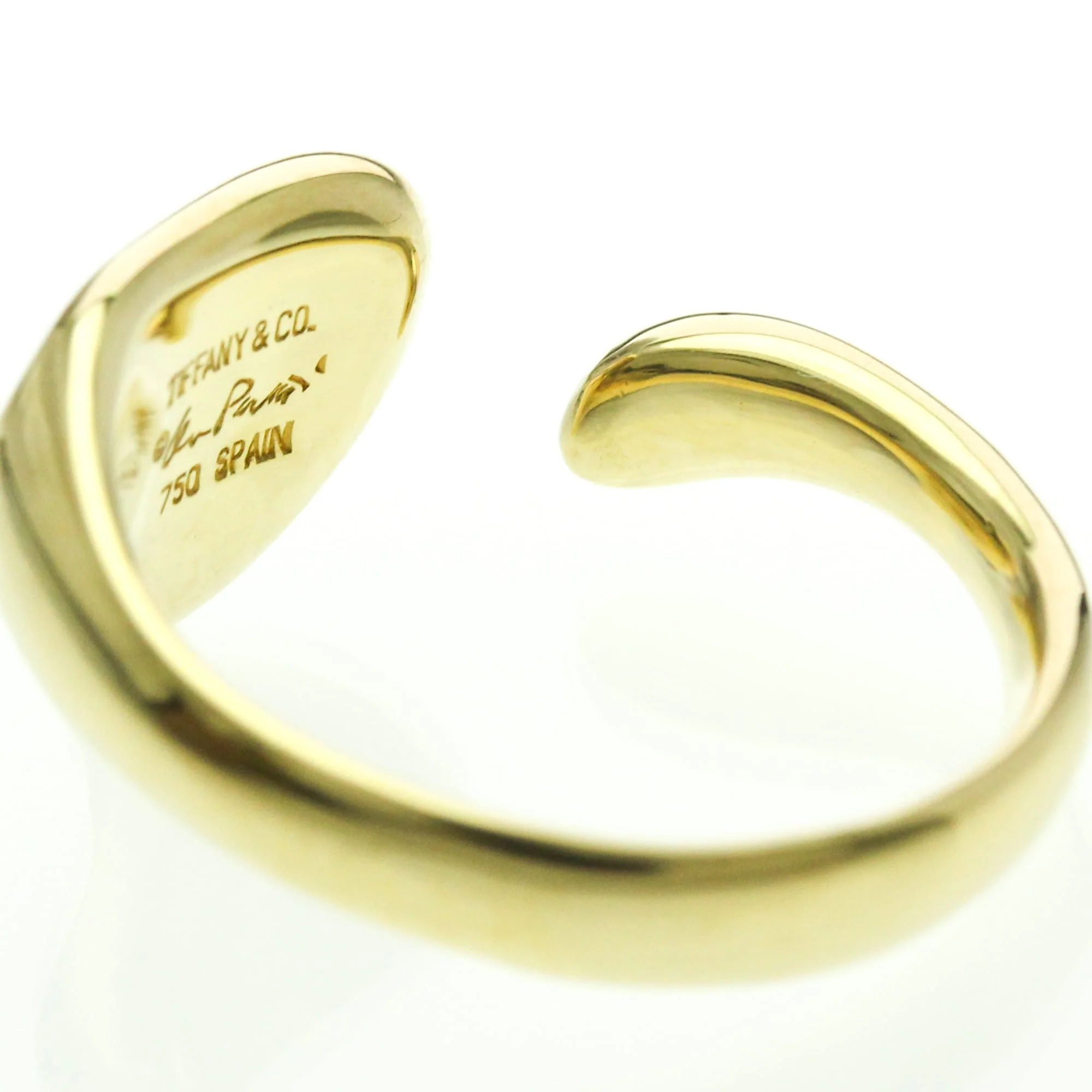 Full Heart Ring 18K Yellow Gold - Image 6