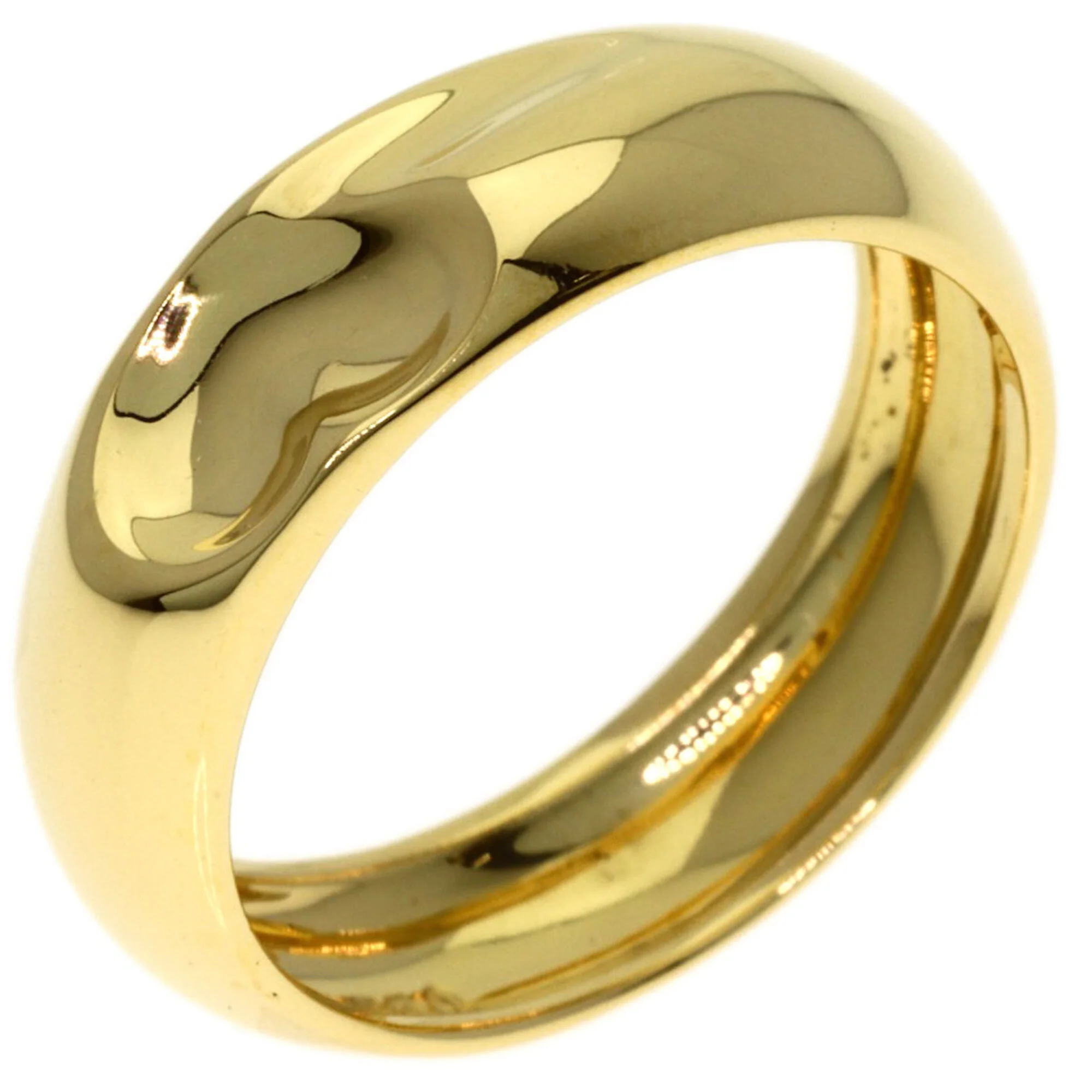 Full Heart Ring 18K Yellow Gold - Image 2