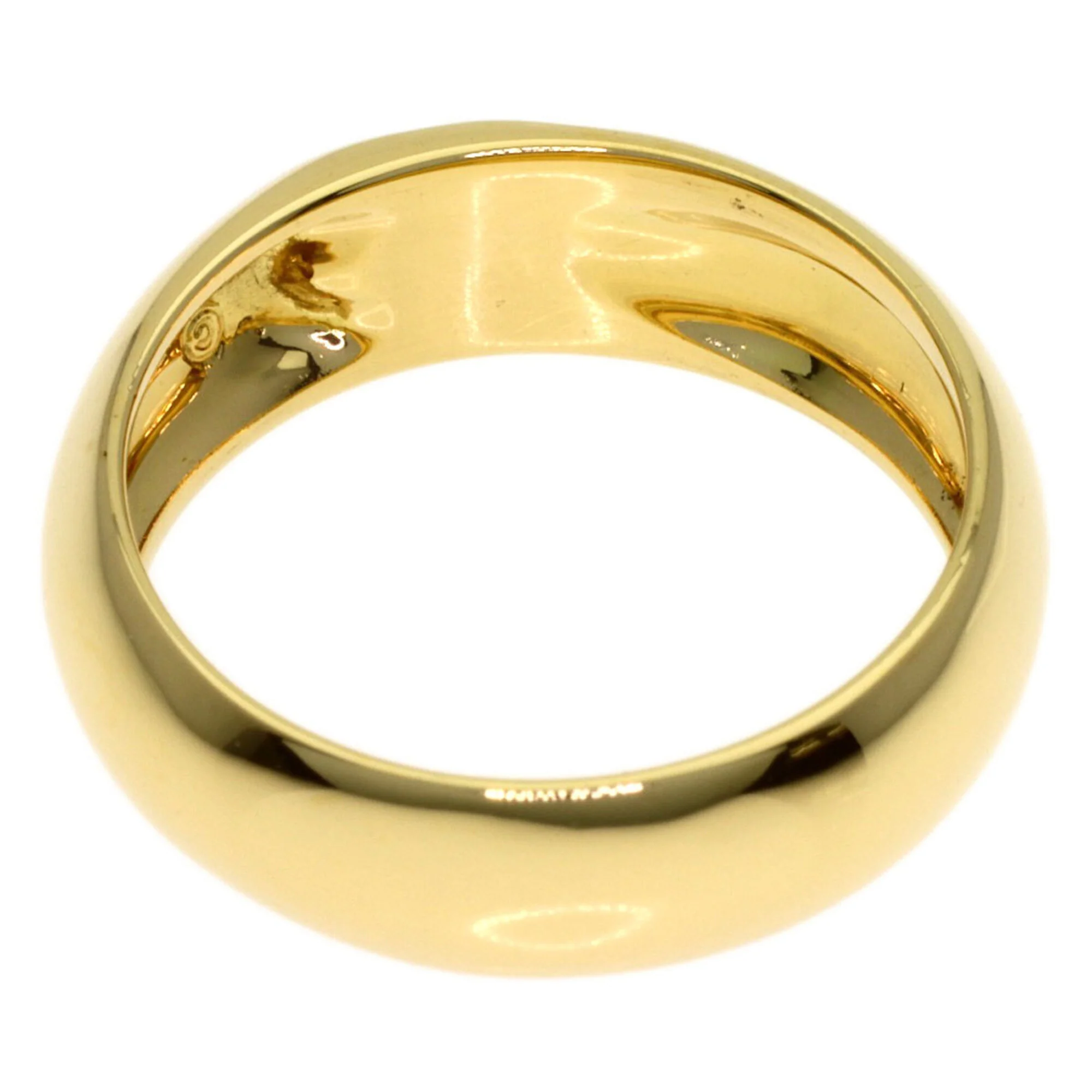 Full Heart Ring 18K Yellow Gold - Image 4
