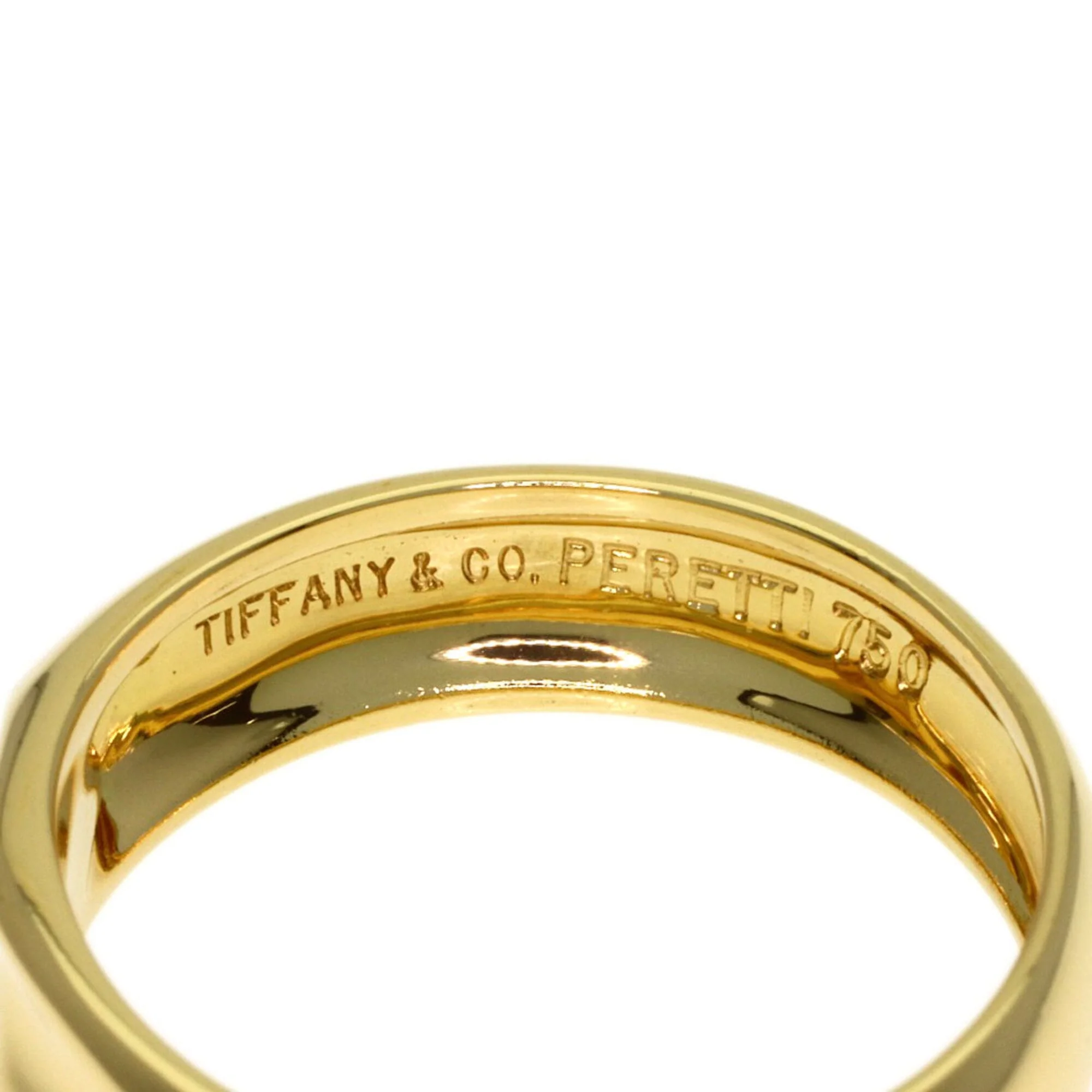 Full Heart Ring 18K Yellow Gold - Image 5