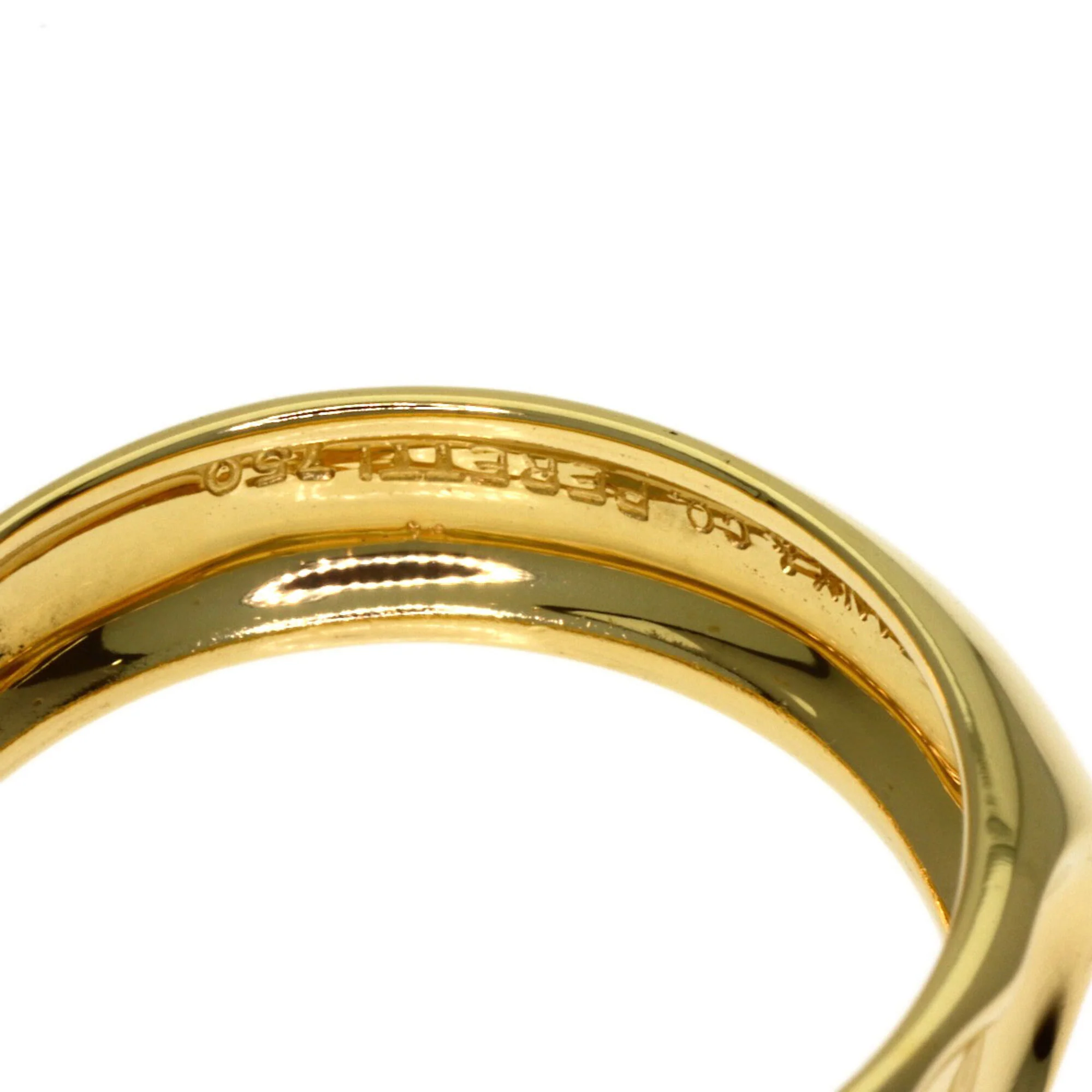 Full Heart Ring 18K Yellow Gold - Image 8