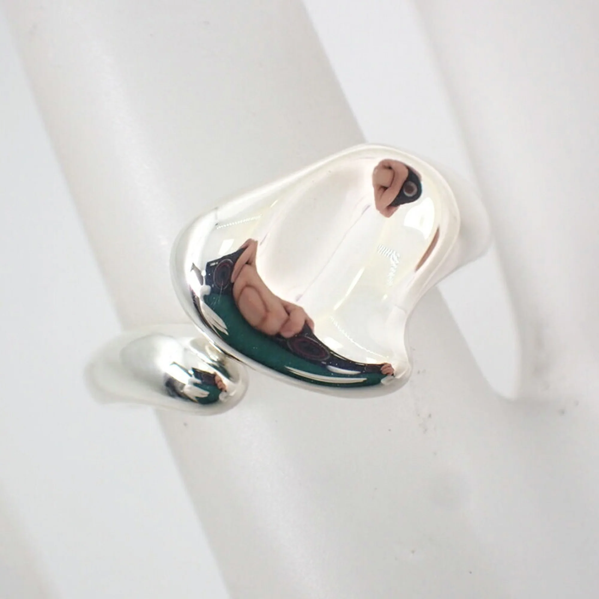 Full Heart Ring Sterling Silver - Image 6