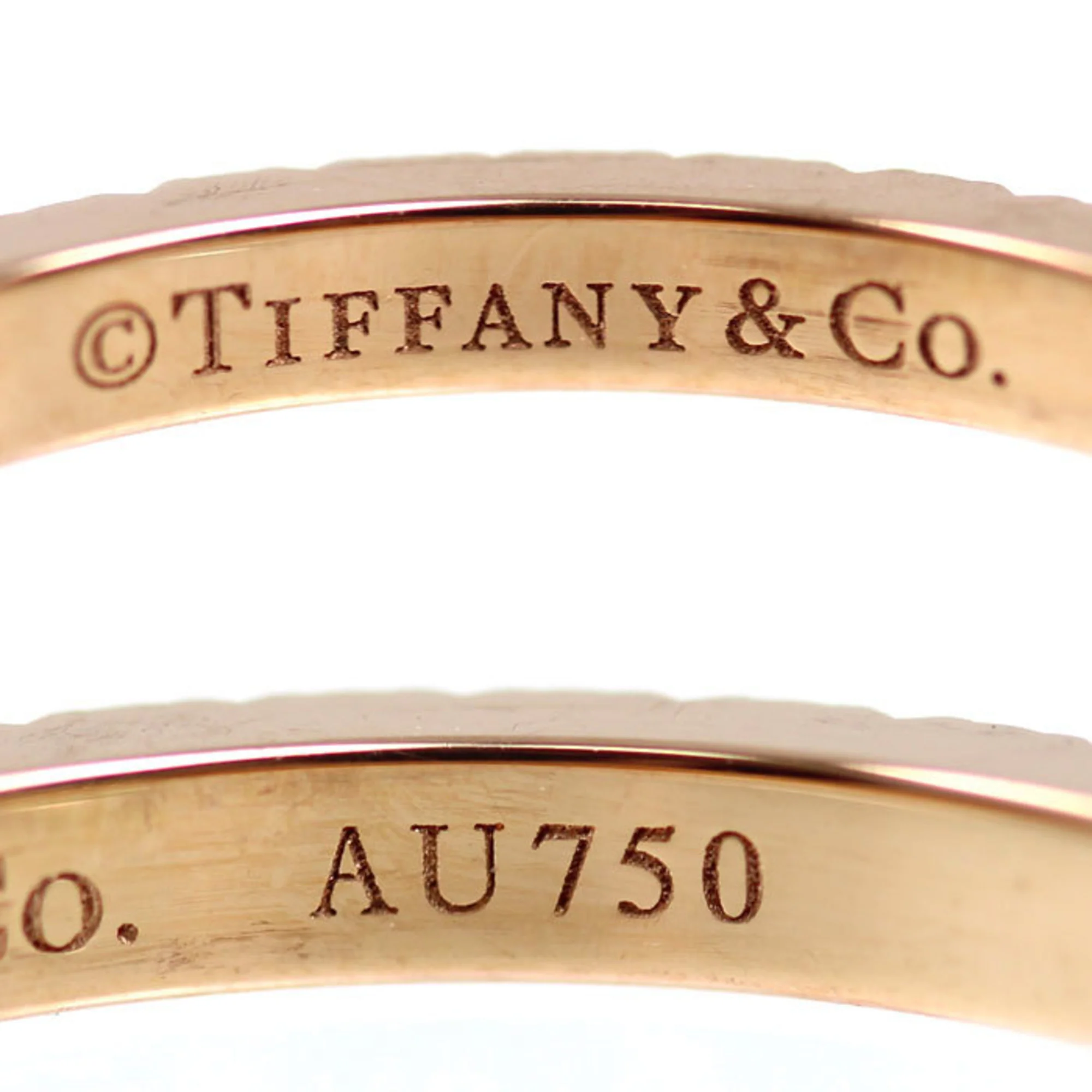 Half Eternity Ring 18K Rose Gold with Diamond - Image 5