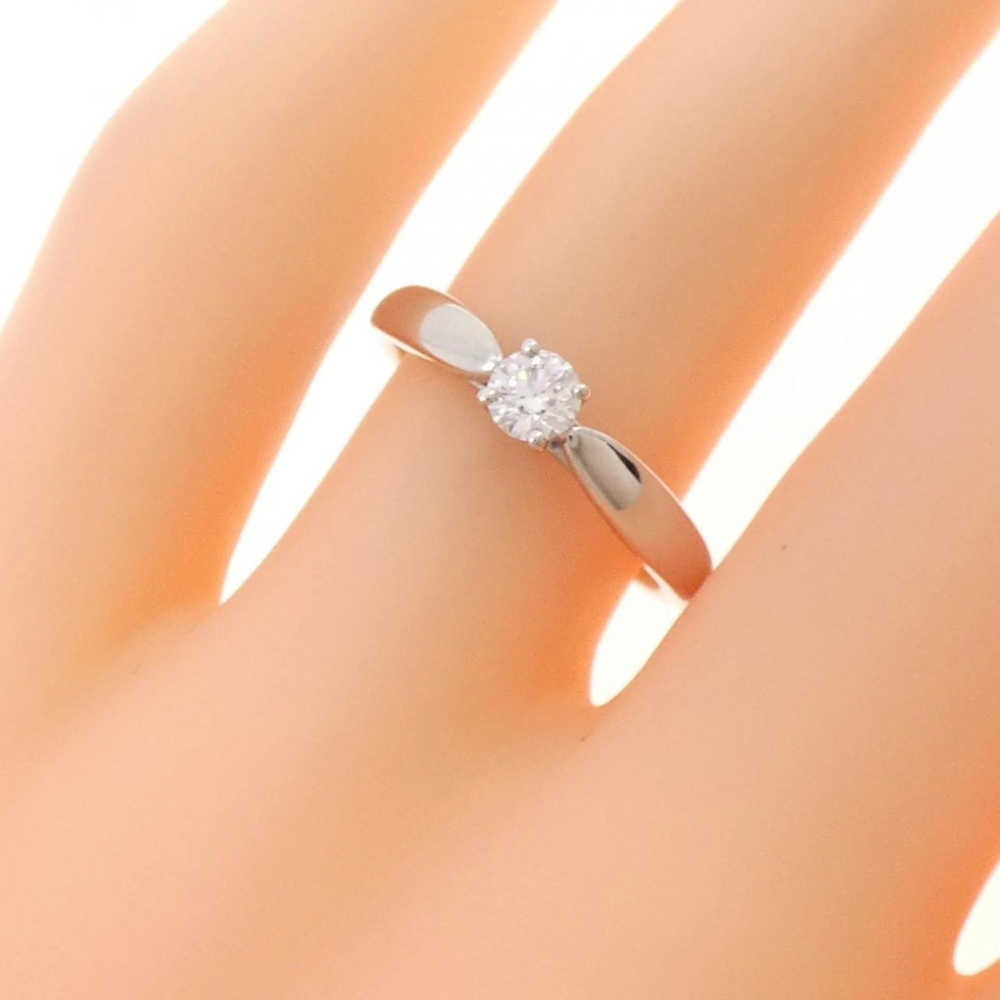 Harmony Ring Platinum with Diamond 0.20-0.29CT - Image 5