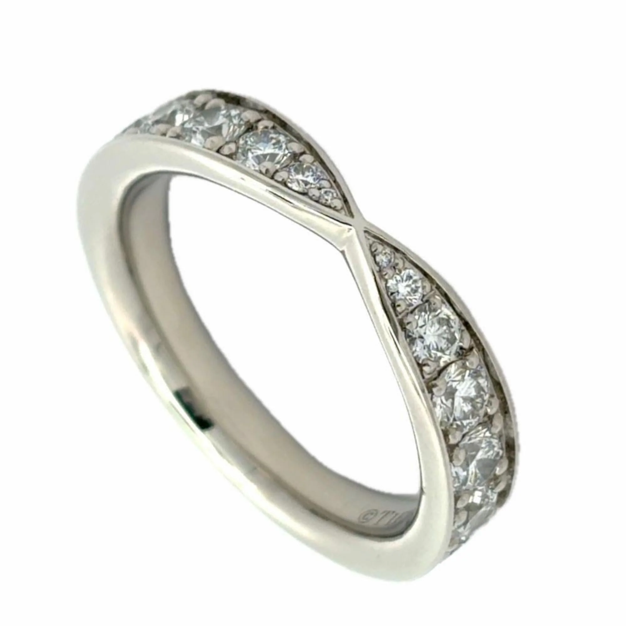Harmony Ring Platinum with Diamonds