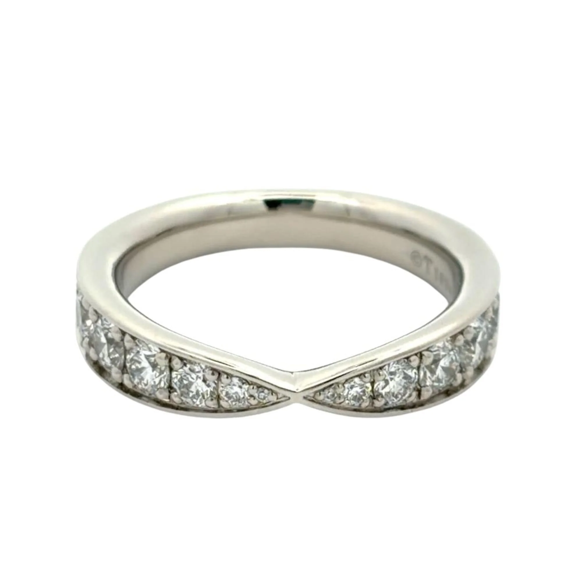 Harmony Ring Platinum with Diamonds - Image 2