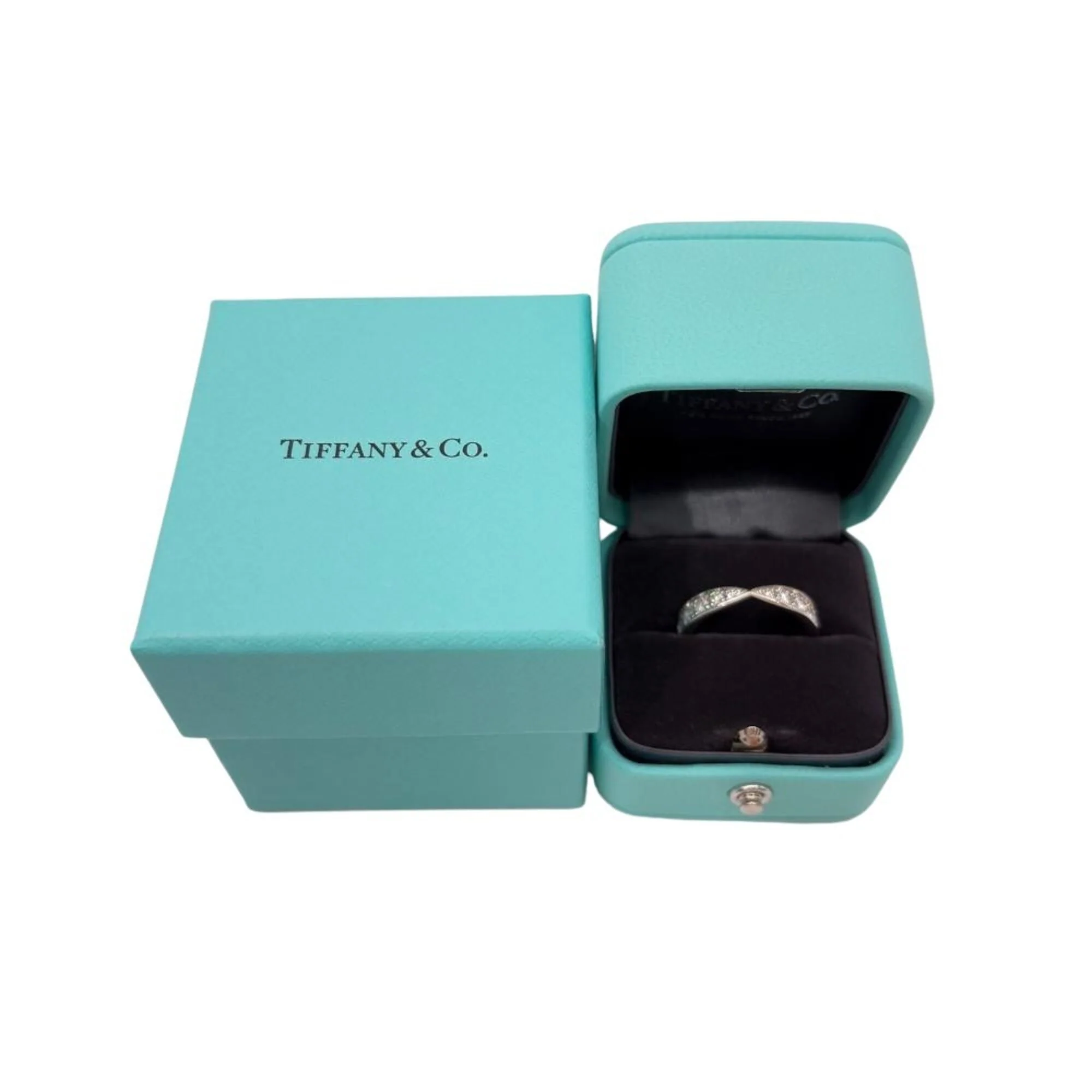 Harmony Ring Platinum with Diamonds - Image 9