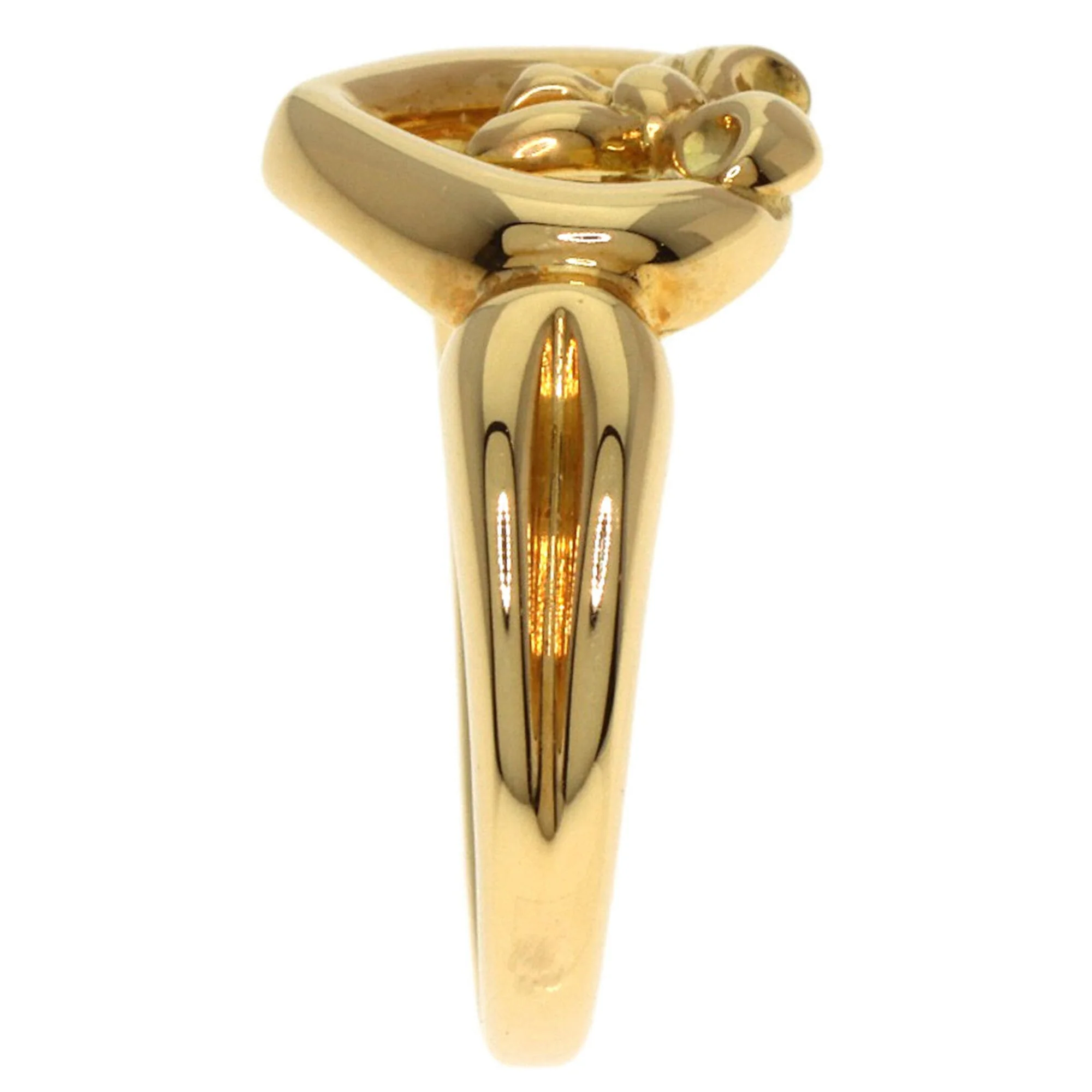 Heart Ring 18K Yellow Gold - Image 3