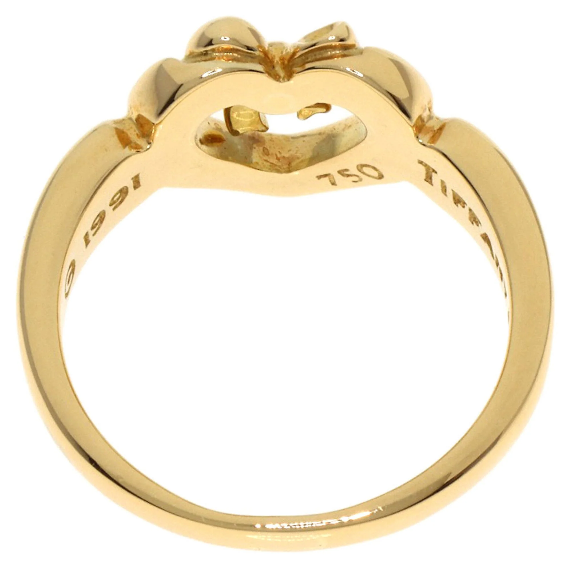 Heart Ring 18K Yellow Gold - Image 4