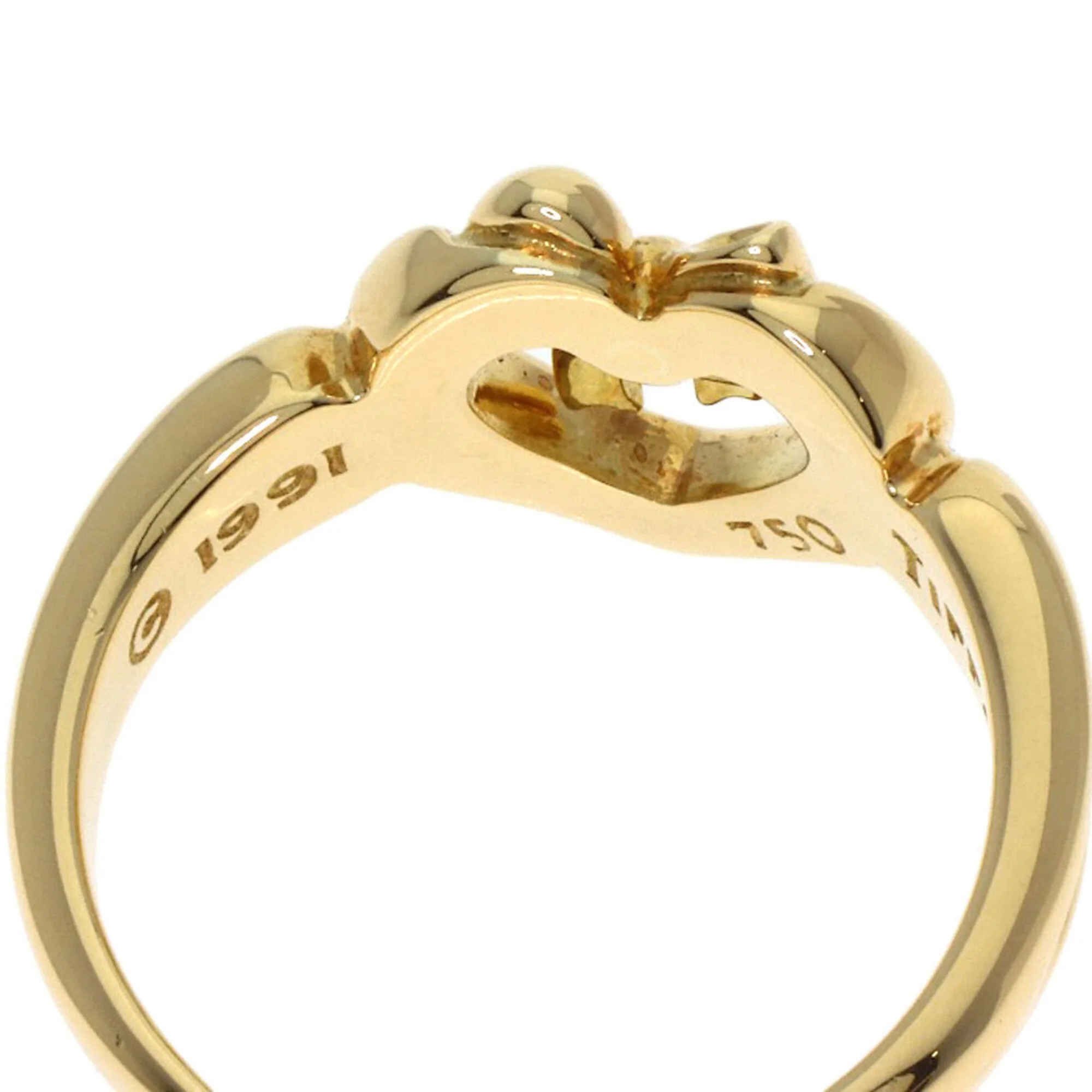 Heart Ring 18K Yellow Gold - Image 6