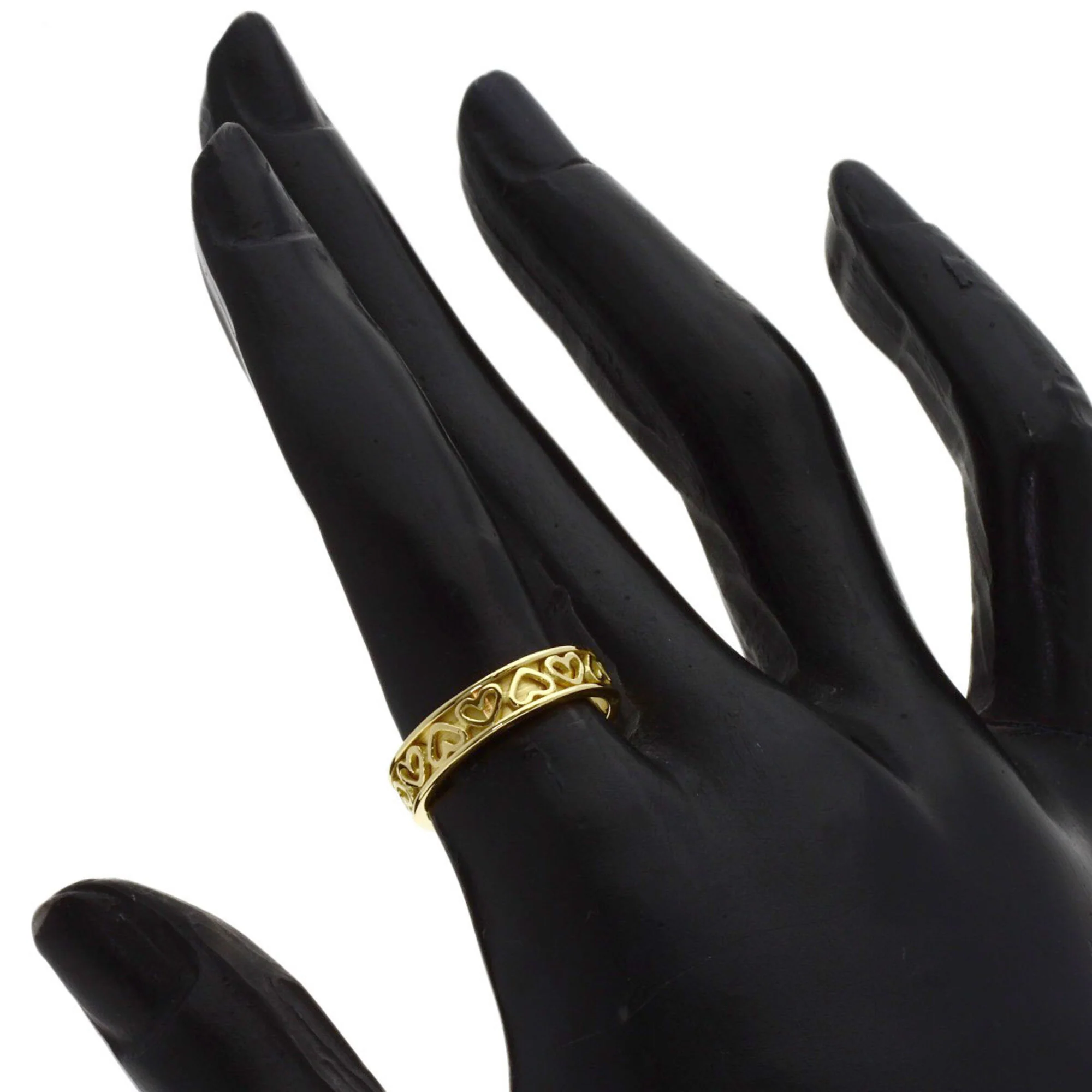 Heart Ring 18K Yellow Gold - Image 5