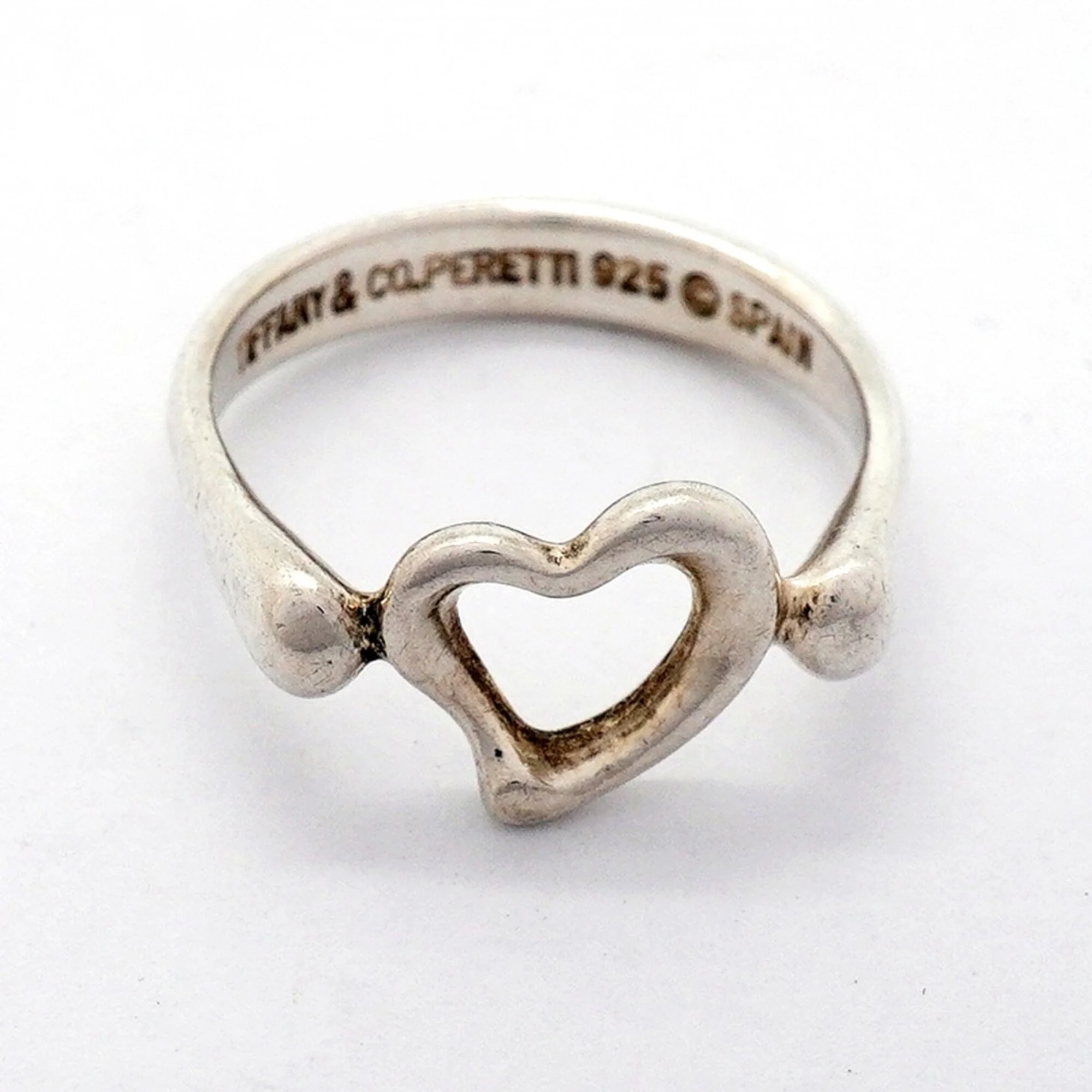 Heart Ring Sterling Silver - Image 3