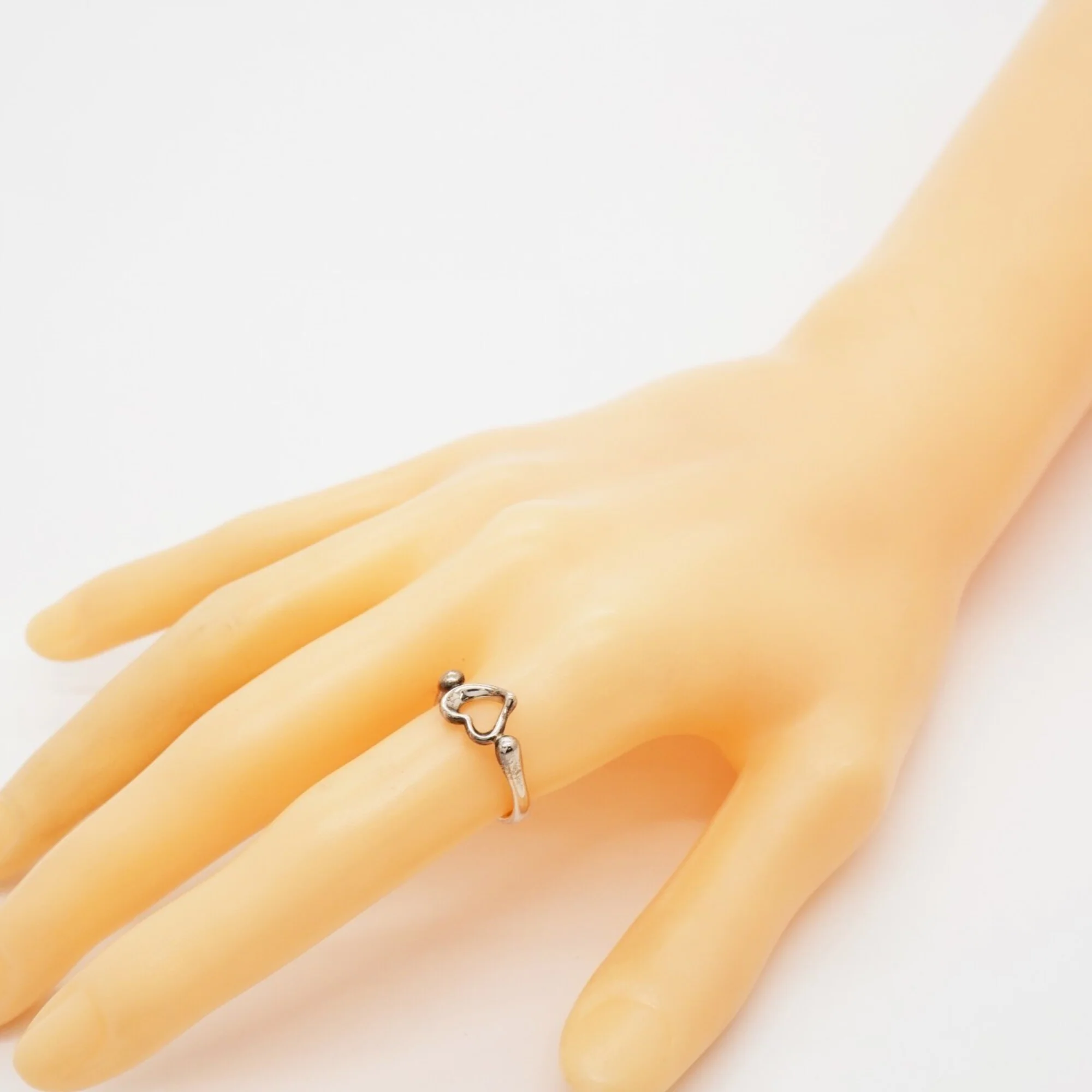 Heart Ring Sterling Silver - Image 6