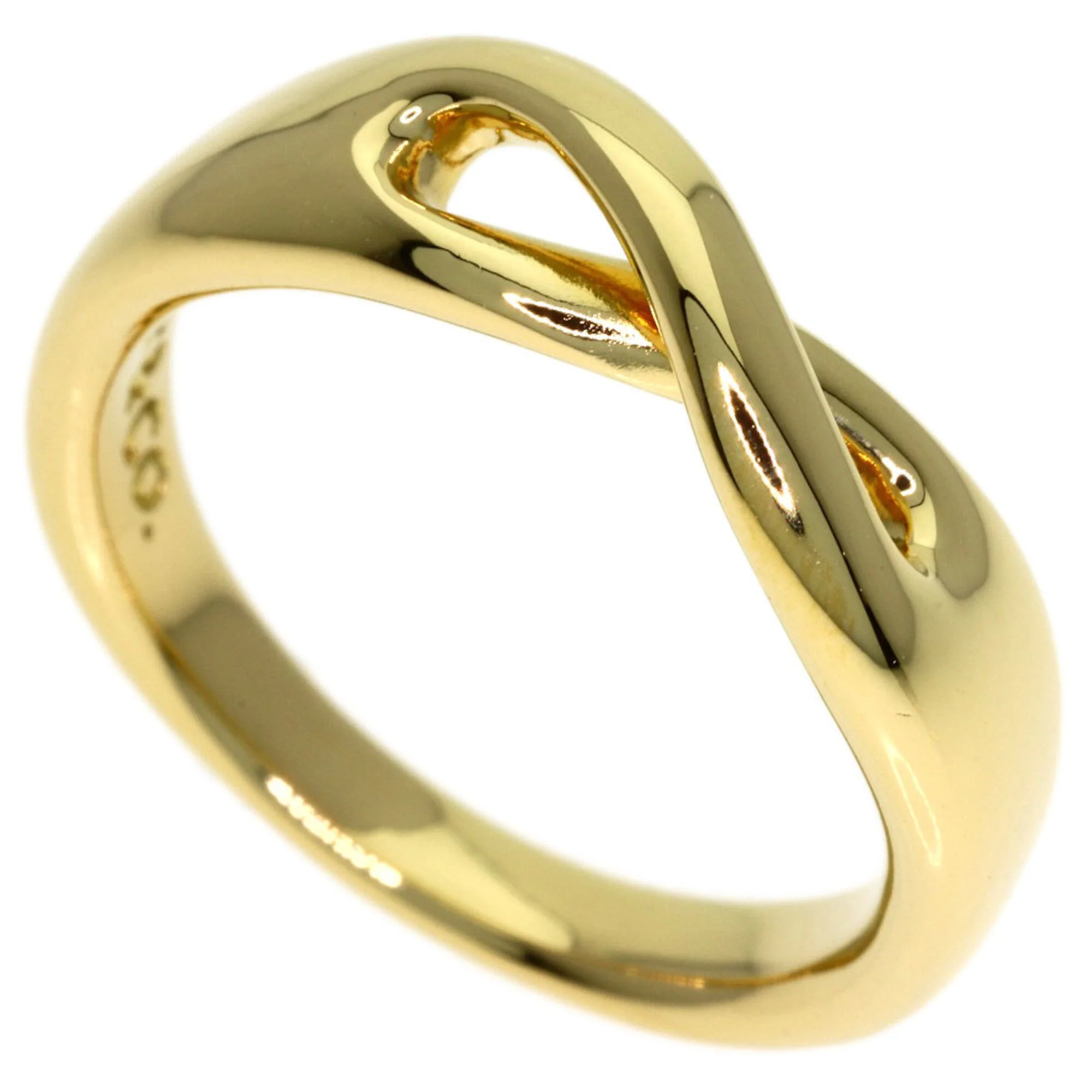 Infinity Ring 18K Yellow Gold