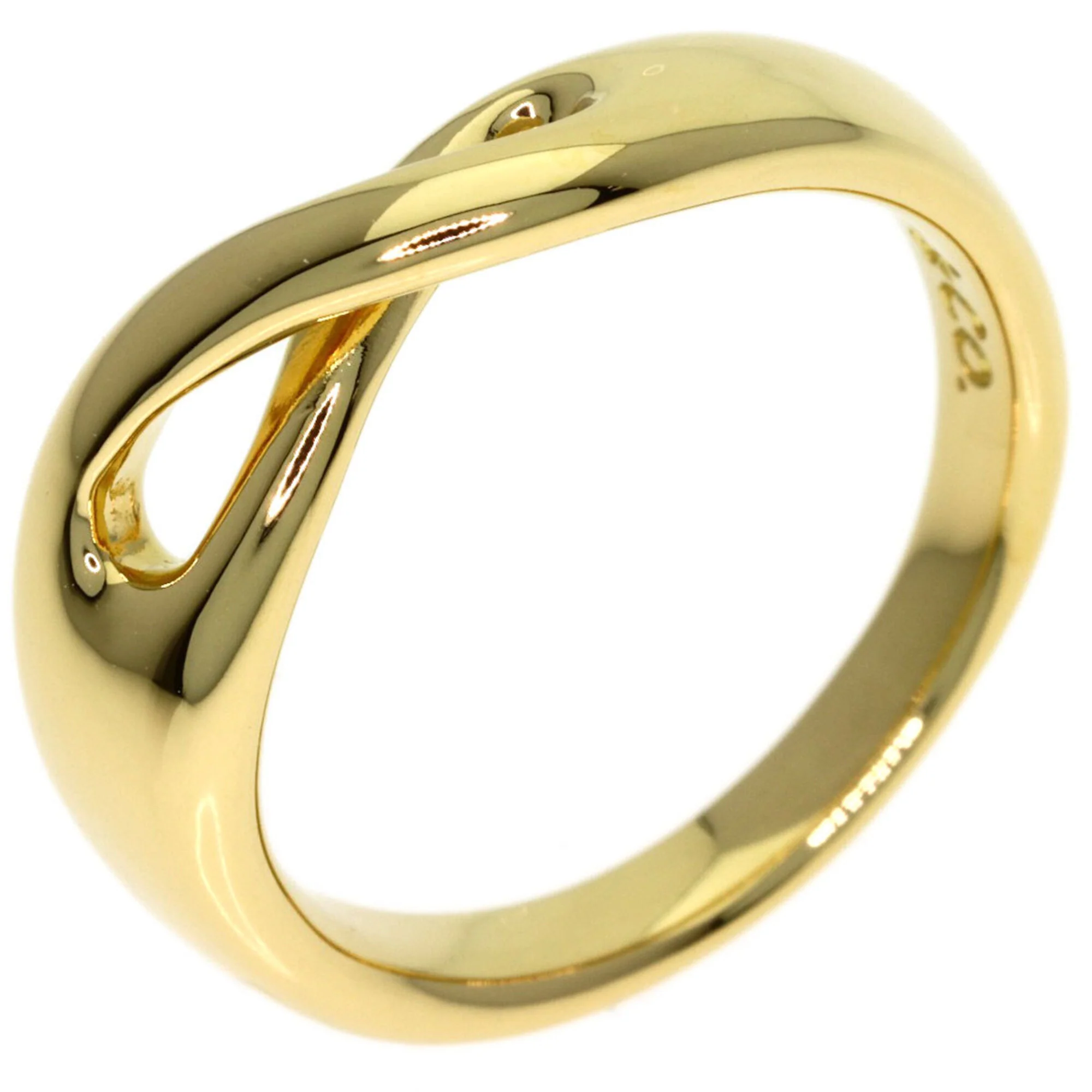Infinity Ring 18K Yellow Gold - Image 2