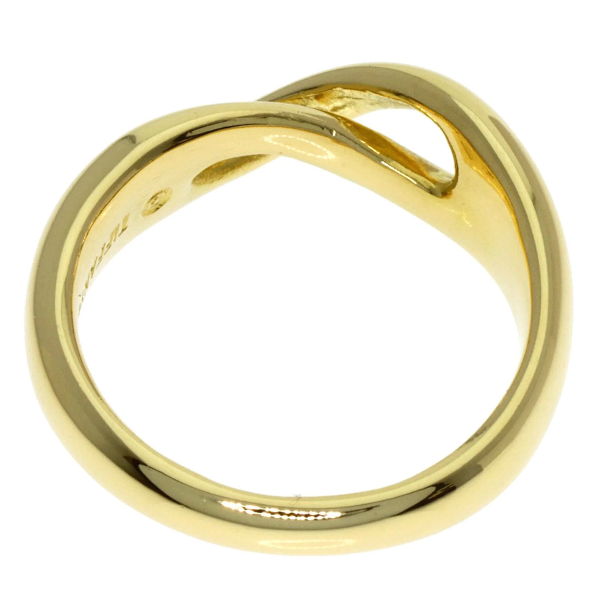 Infinity Ring 18K Yellow Gold - Image 4