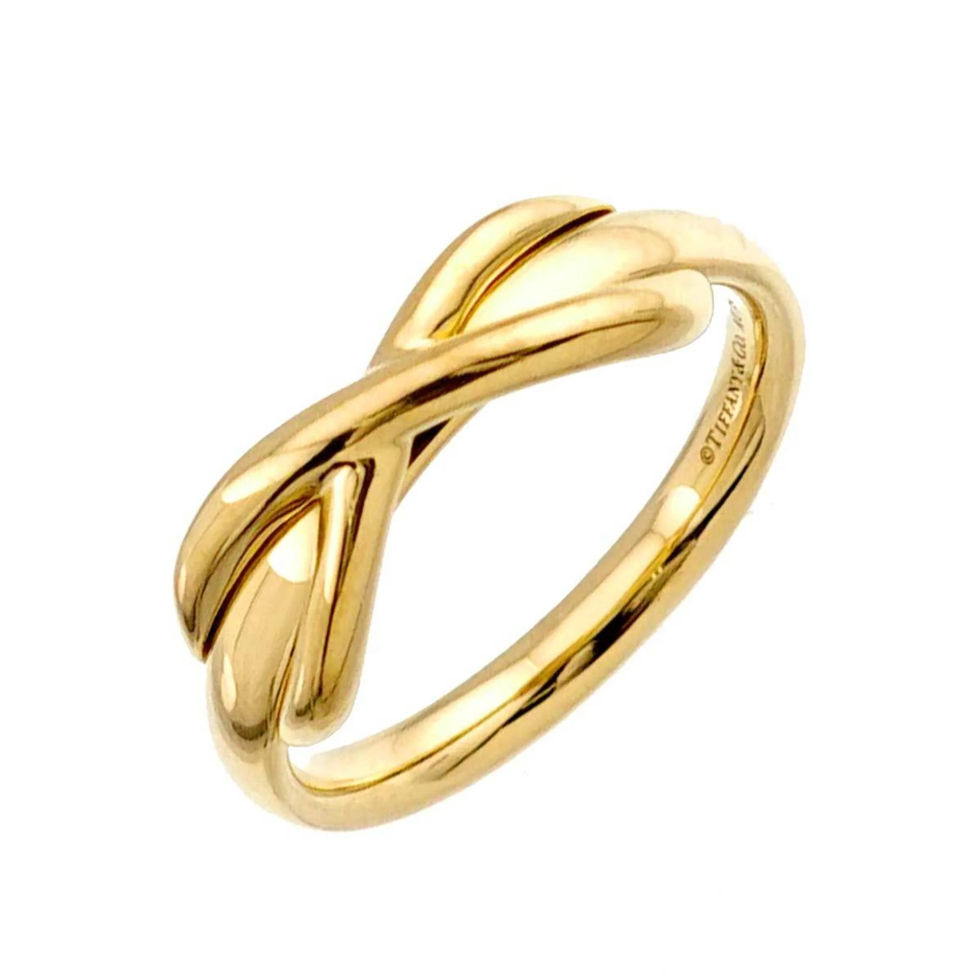 Infinity Ring 18K Yellow Gold