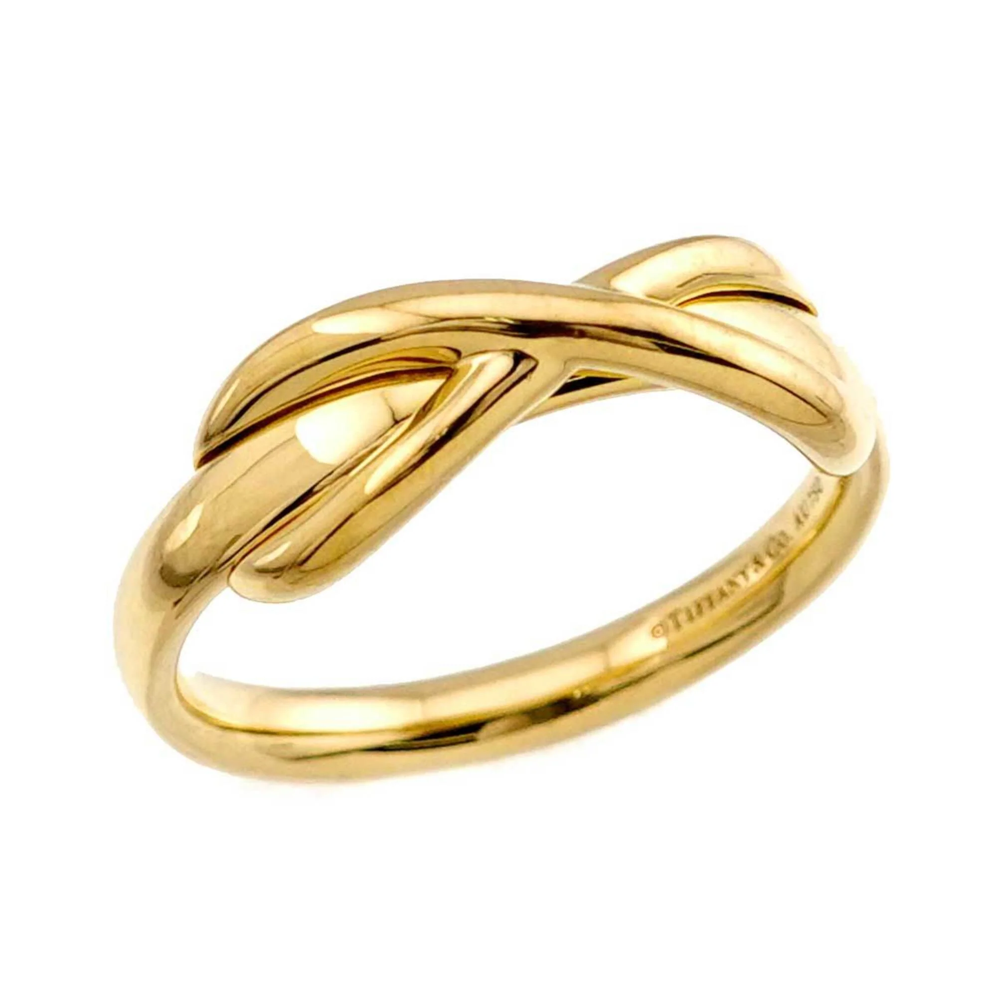 Infinity Ring 18K Yellow Gold - Image 4