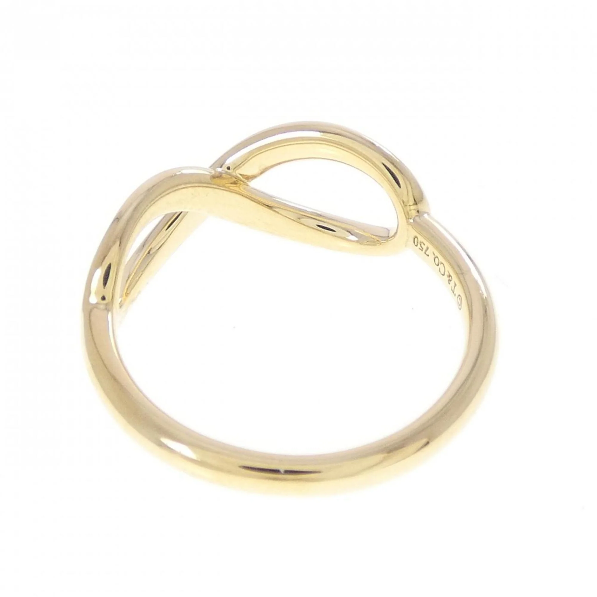 Infinity Ring 18K Yellow Gold - Image 3