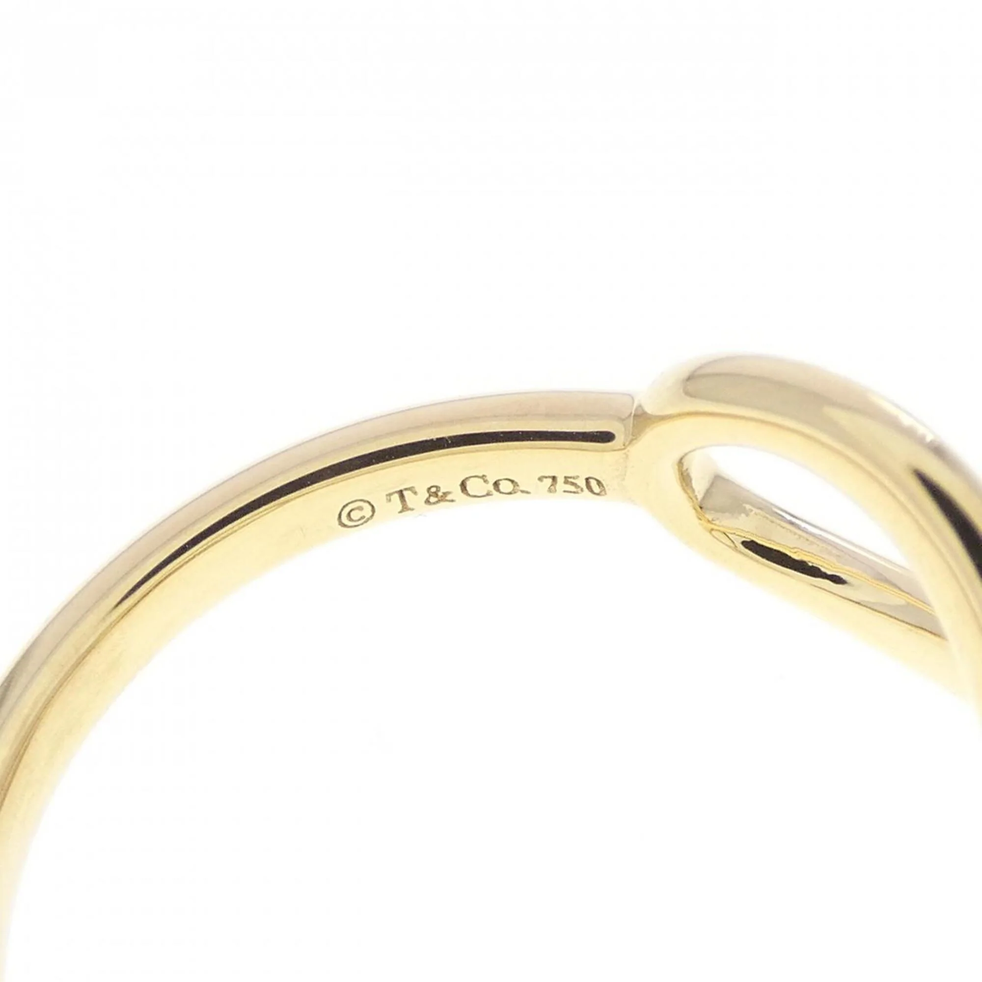 Infinity Ring 18K Yellow Gold - Image 4