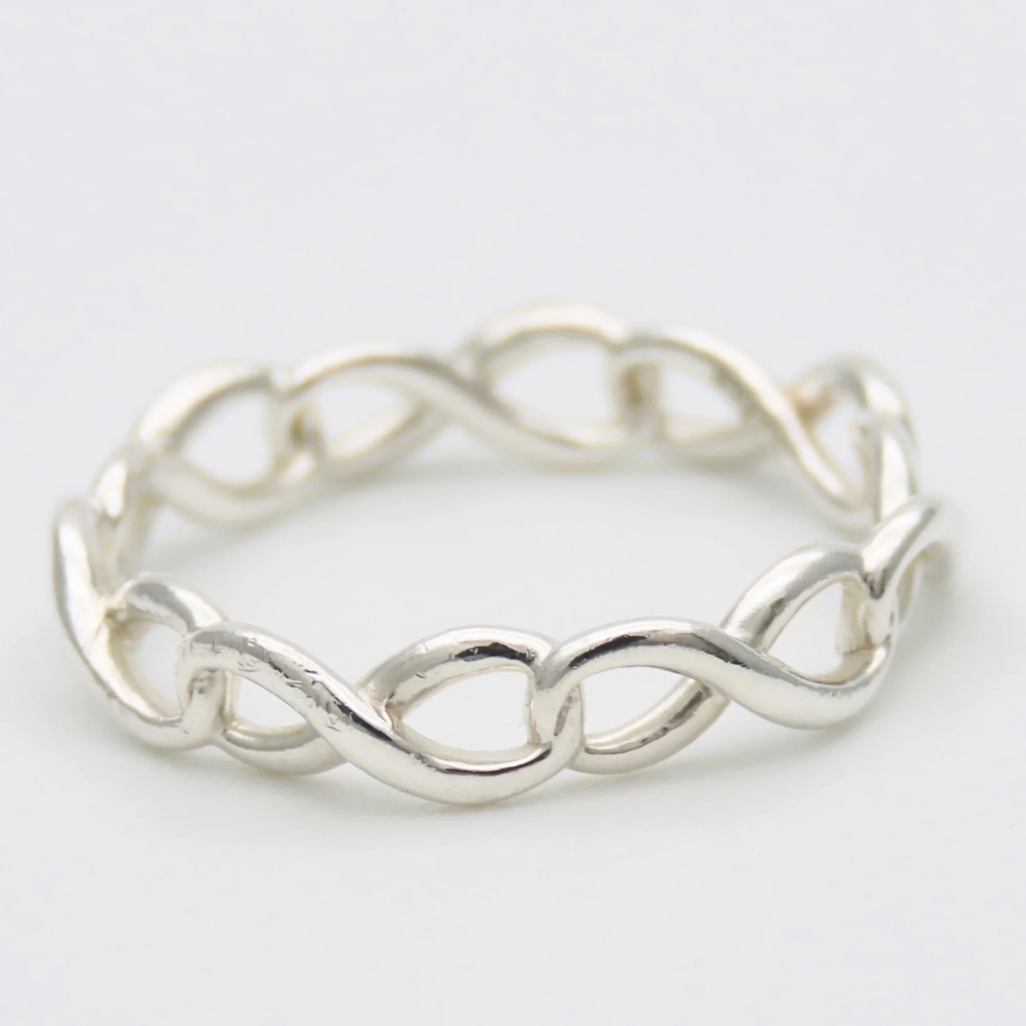 Infinity Ring Sterling Silver - Image 3