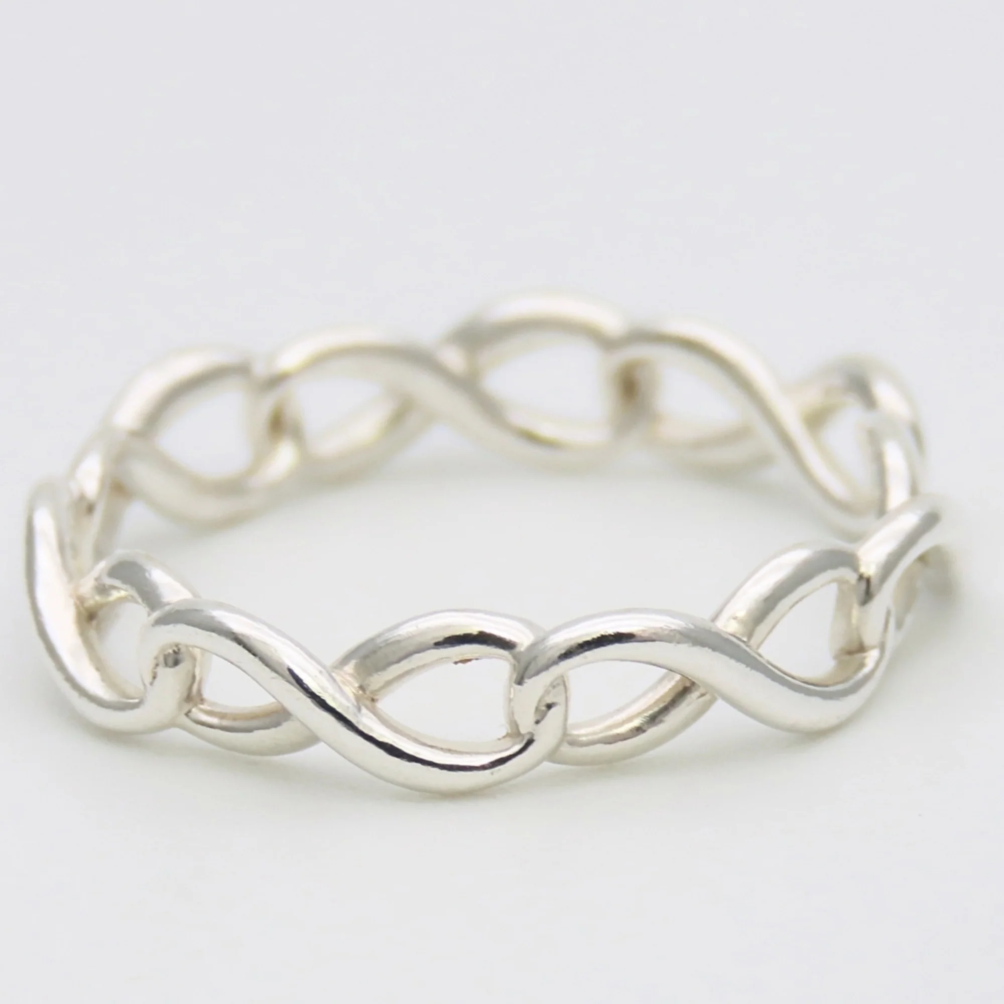 Infinity Ring Sterling Silver - Image 4