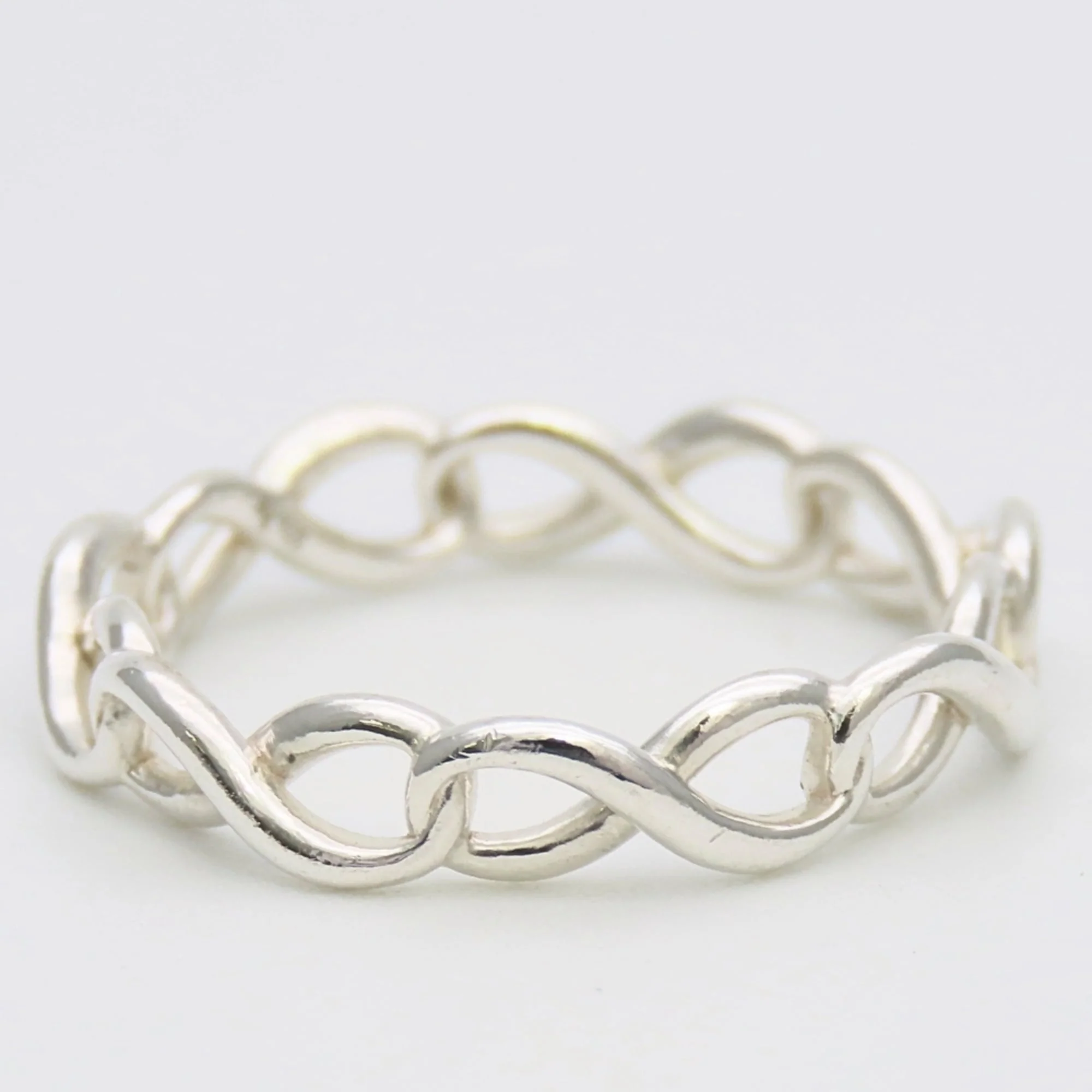 Infinity Ring Sterling Silver - Image 5