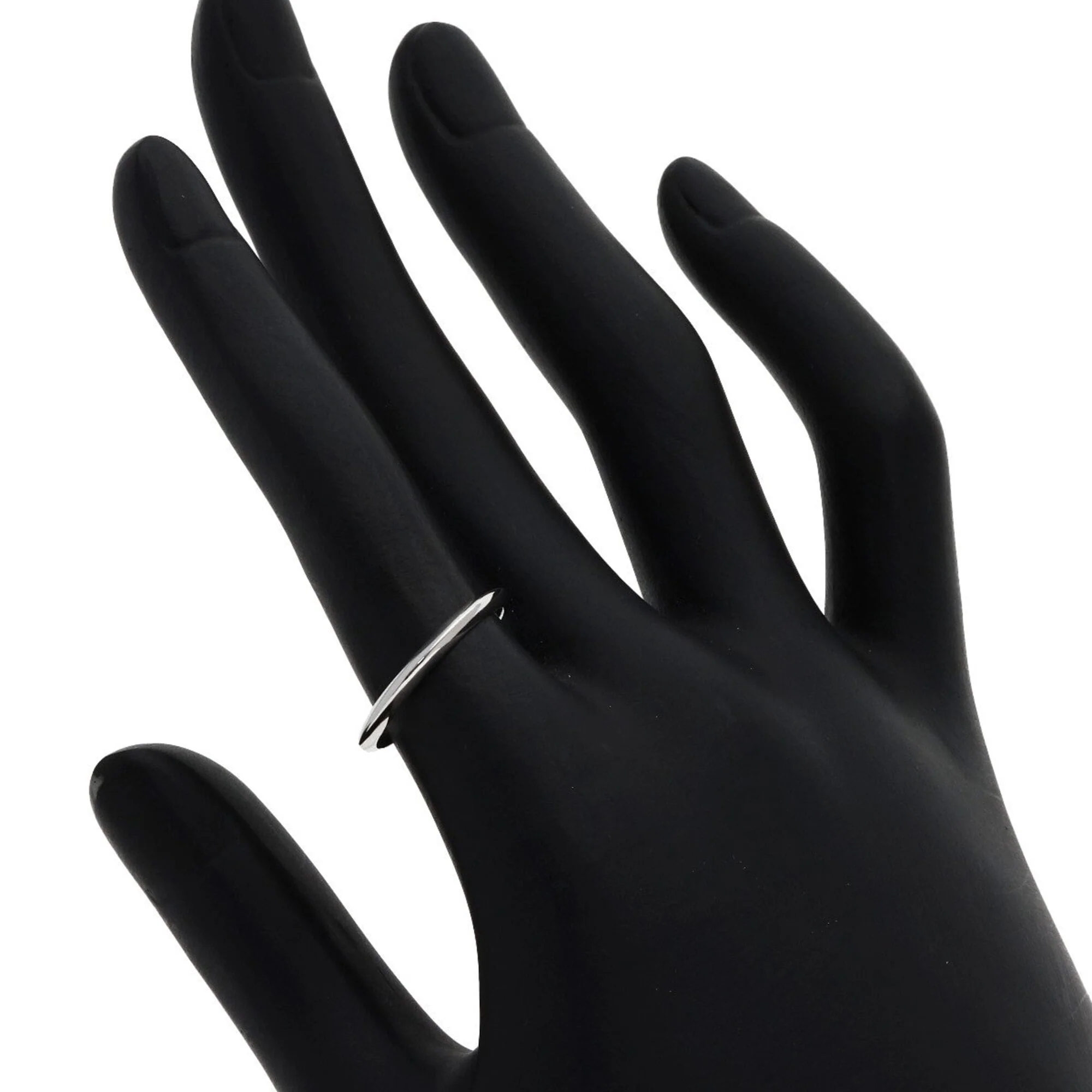 Knife Edge Ring Platinum - Image 5