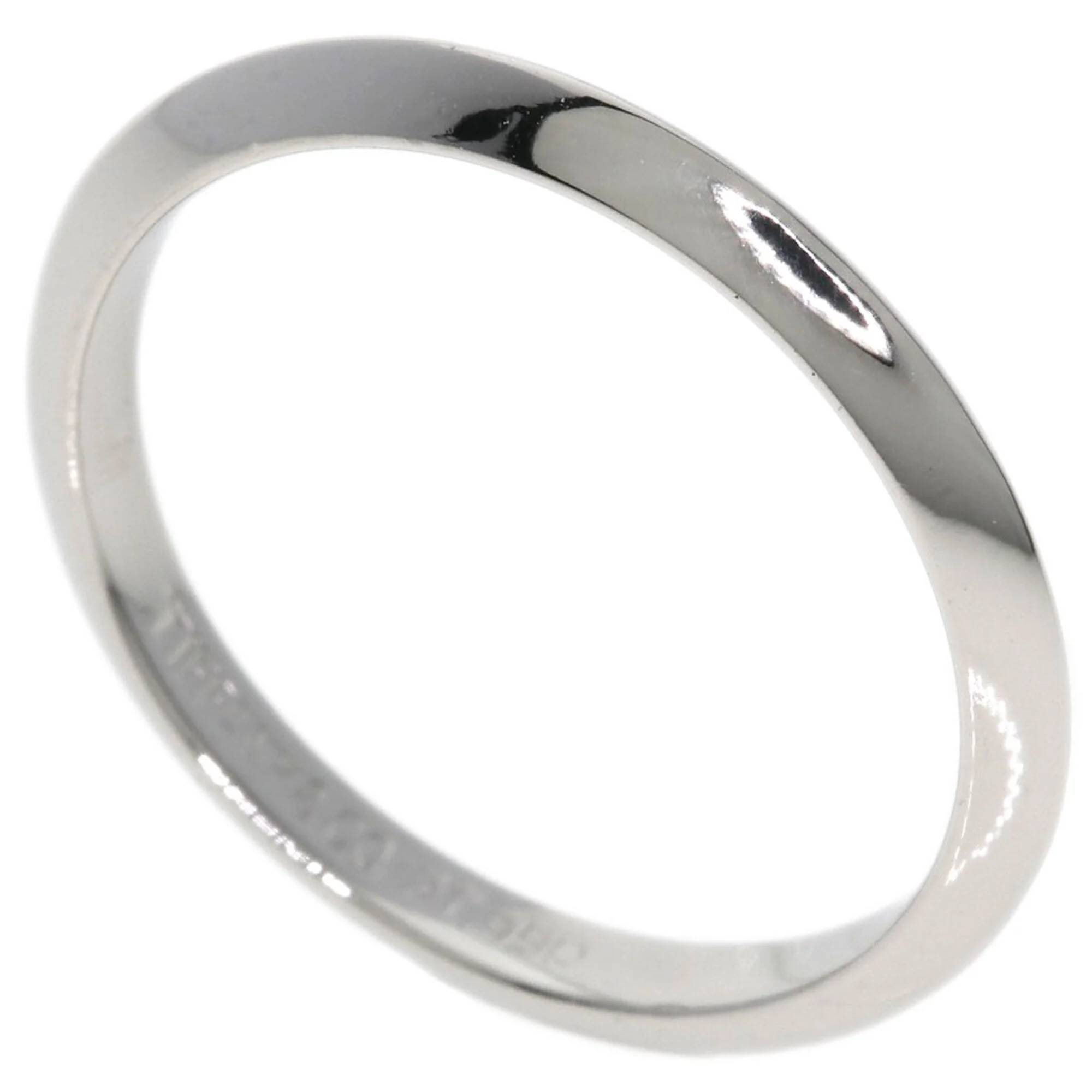 Knife Edge Ring Platinum