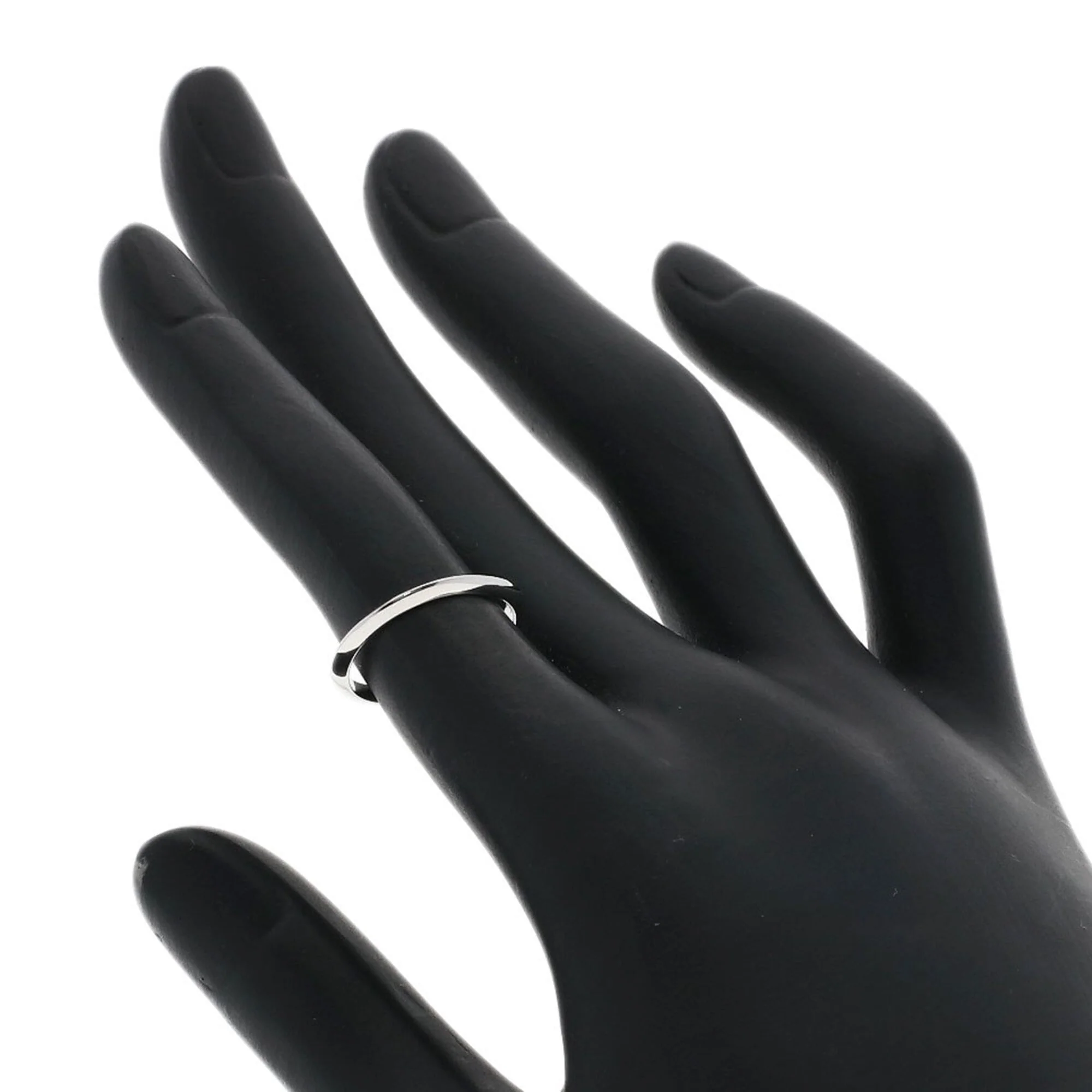 Knife Edge Ring Platinum - Image 5