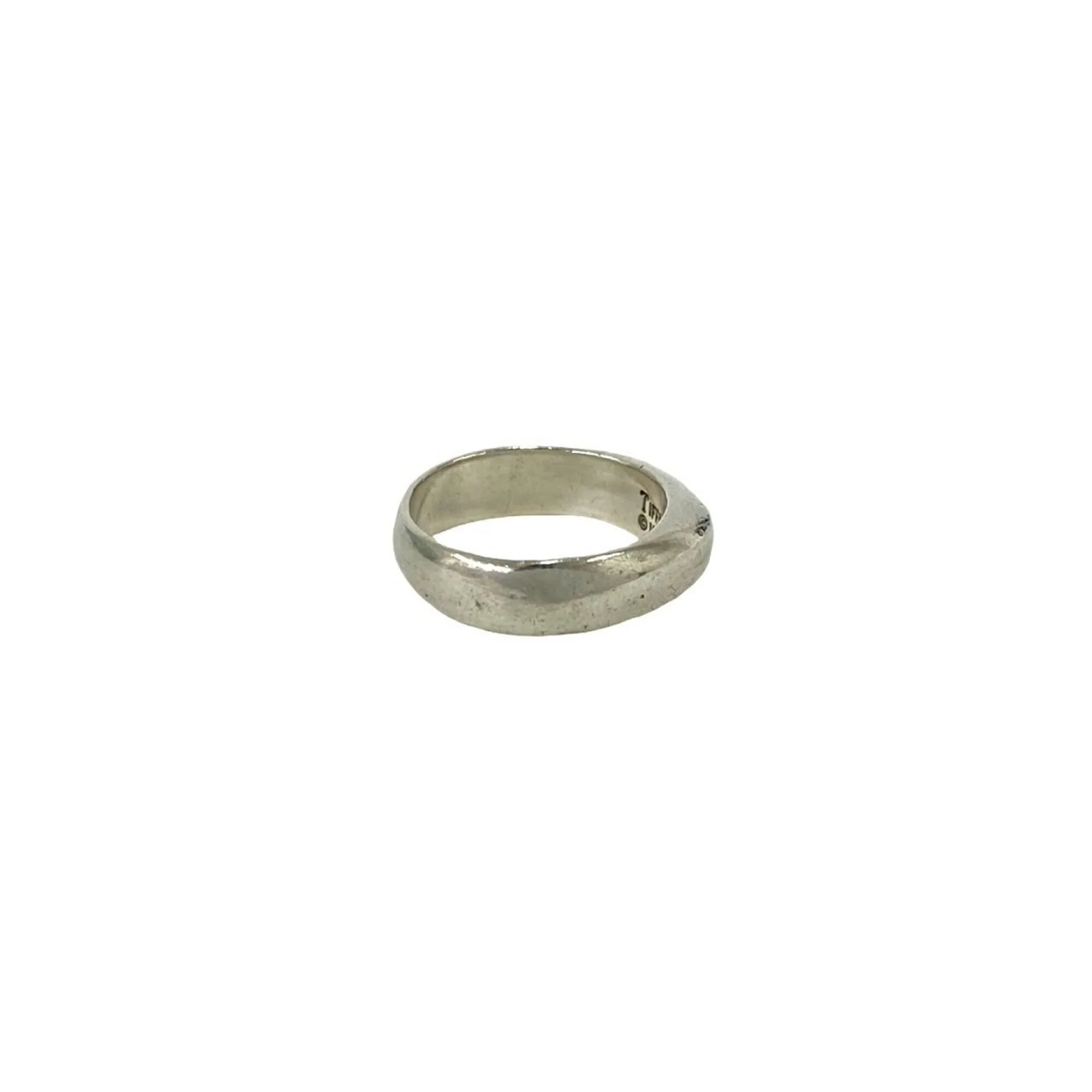 Knife Edge Ring Sterling Silver - Image 5
