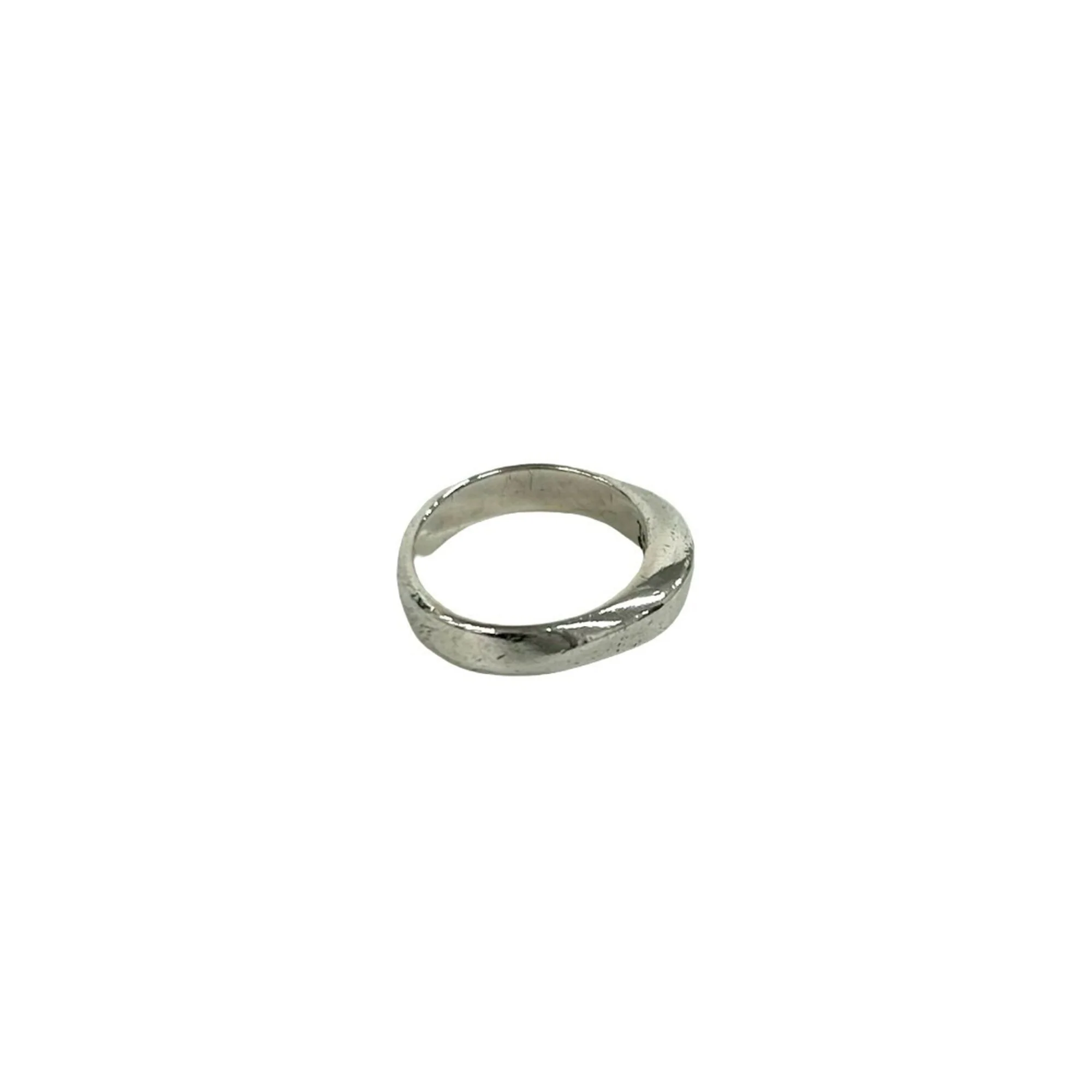 Knife Edge Ring Sterling Silver - Image 5