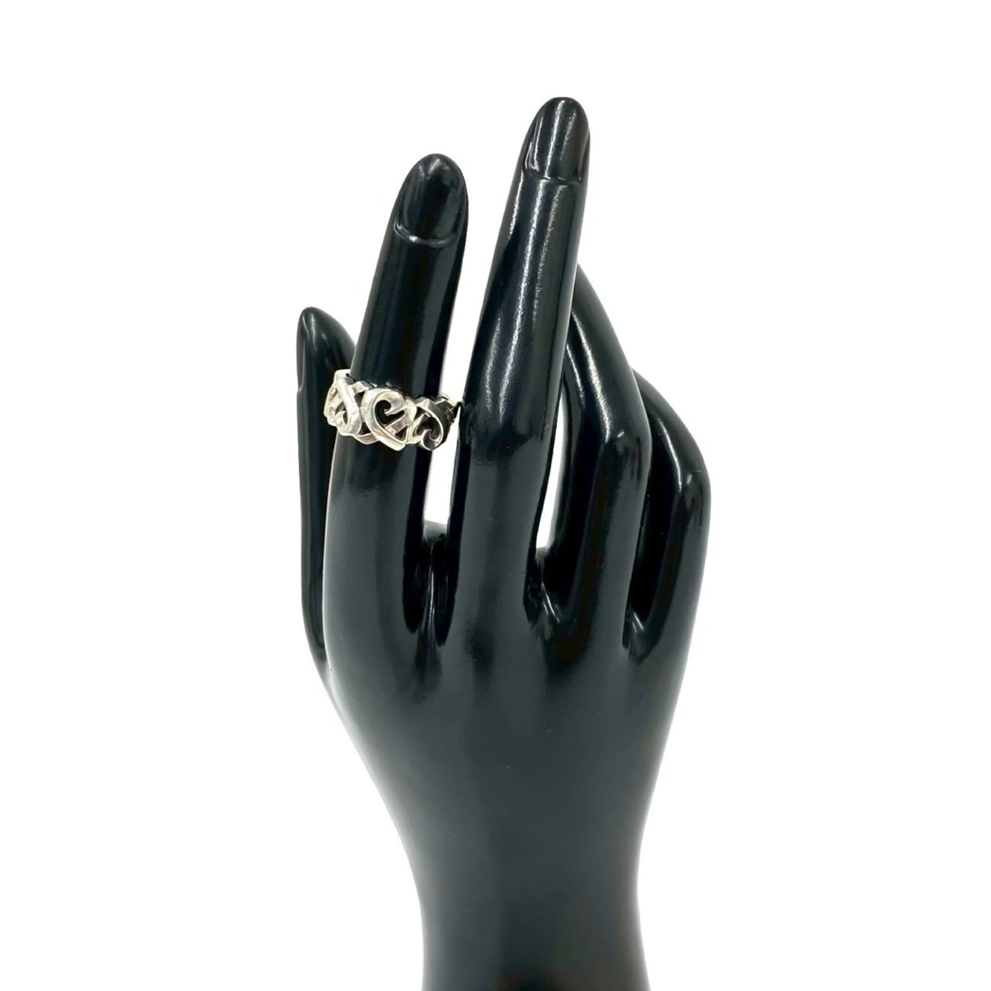 Loving Heart Ring Sterling Silver - Image 2
