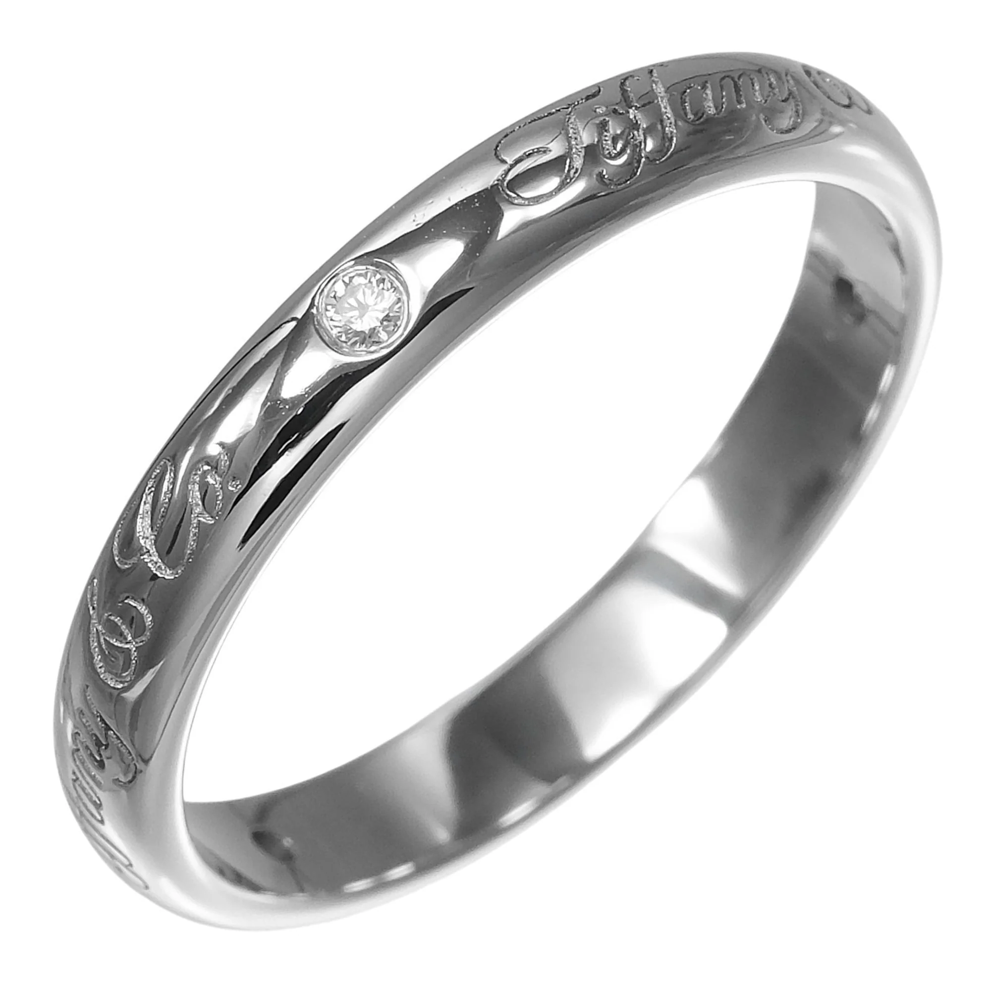 Lucida Ring Platinum with Diamond