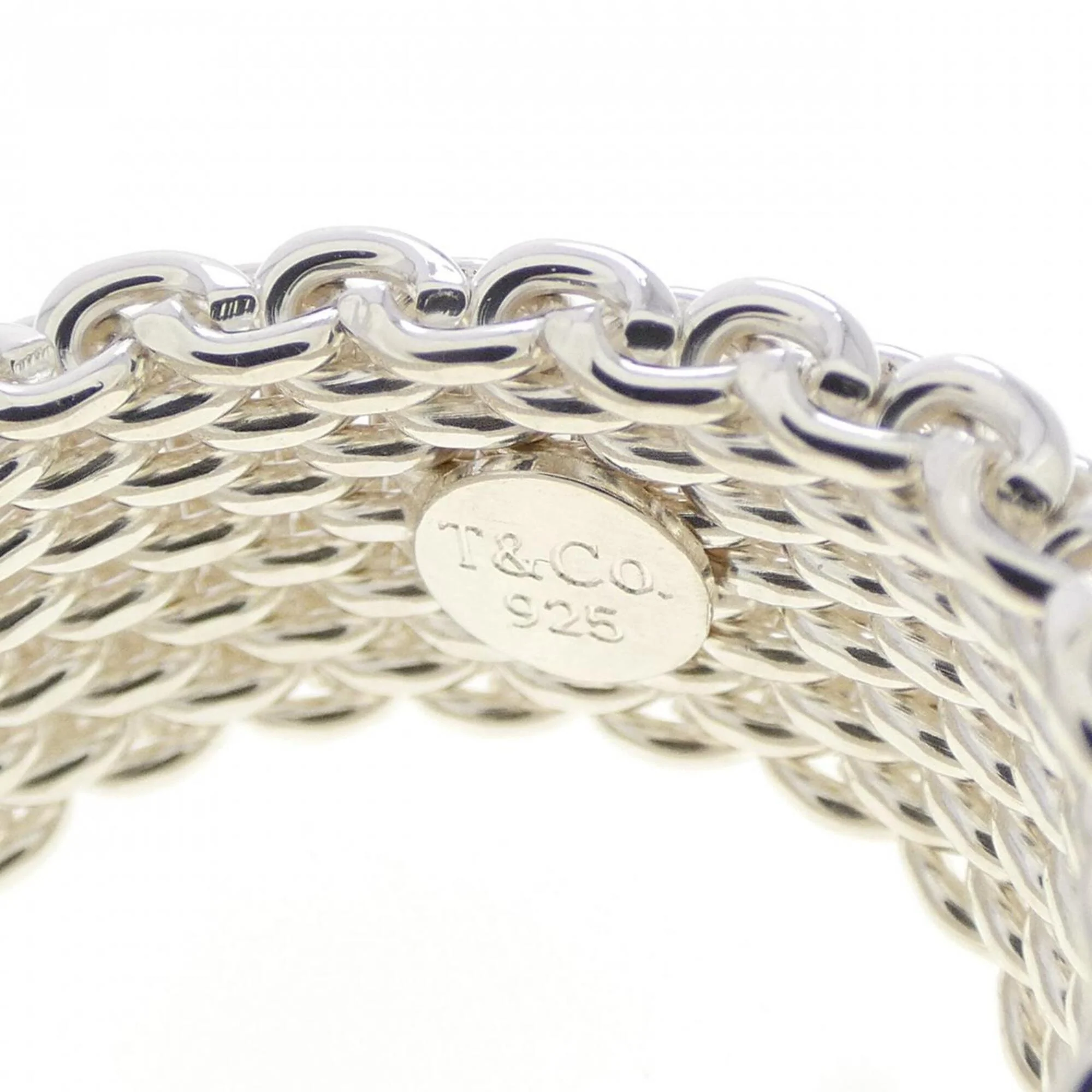 Mesh Ring Sterling Silver - Image 3