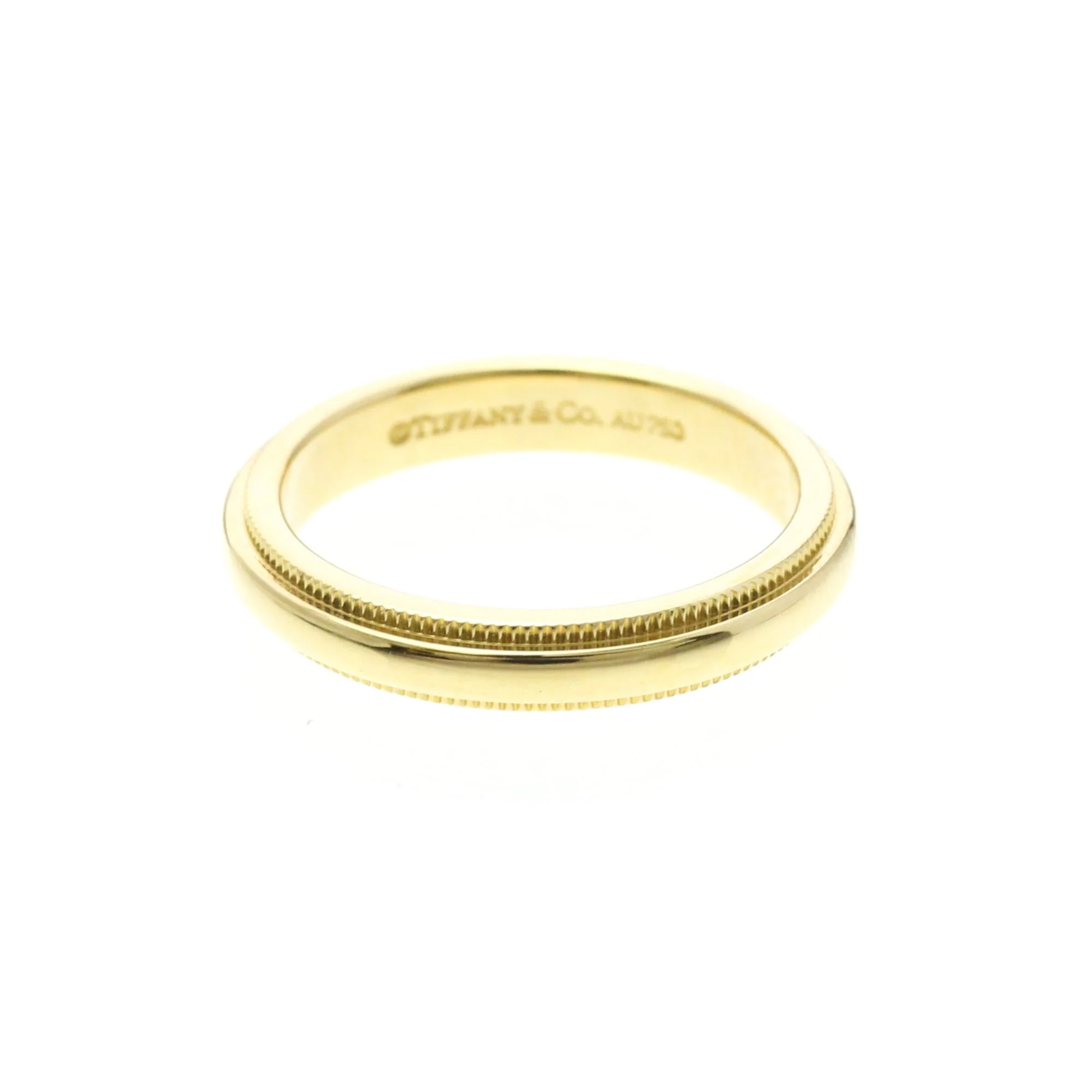Milgrain Ring 18K Yellow Gold