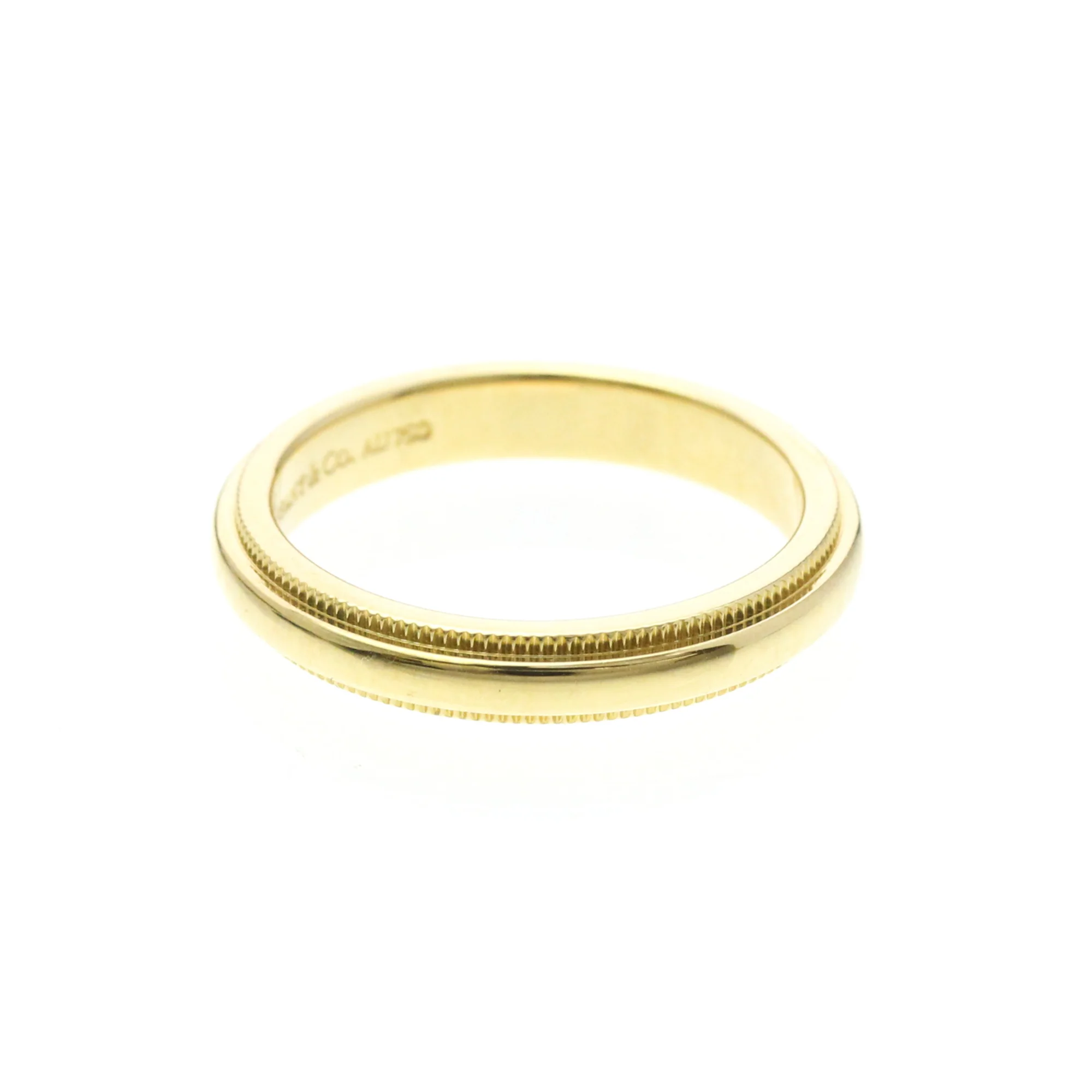 Milgrain Ring 18K Yellow Gold - Image 4
