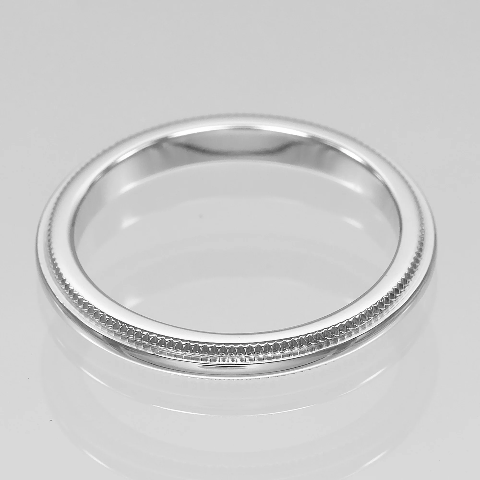 Milgrain Ring Platinum - Image 6