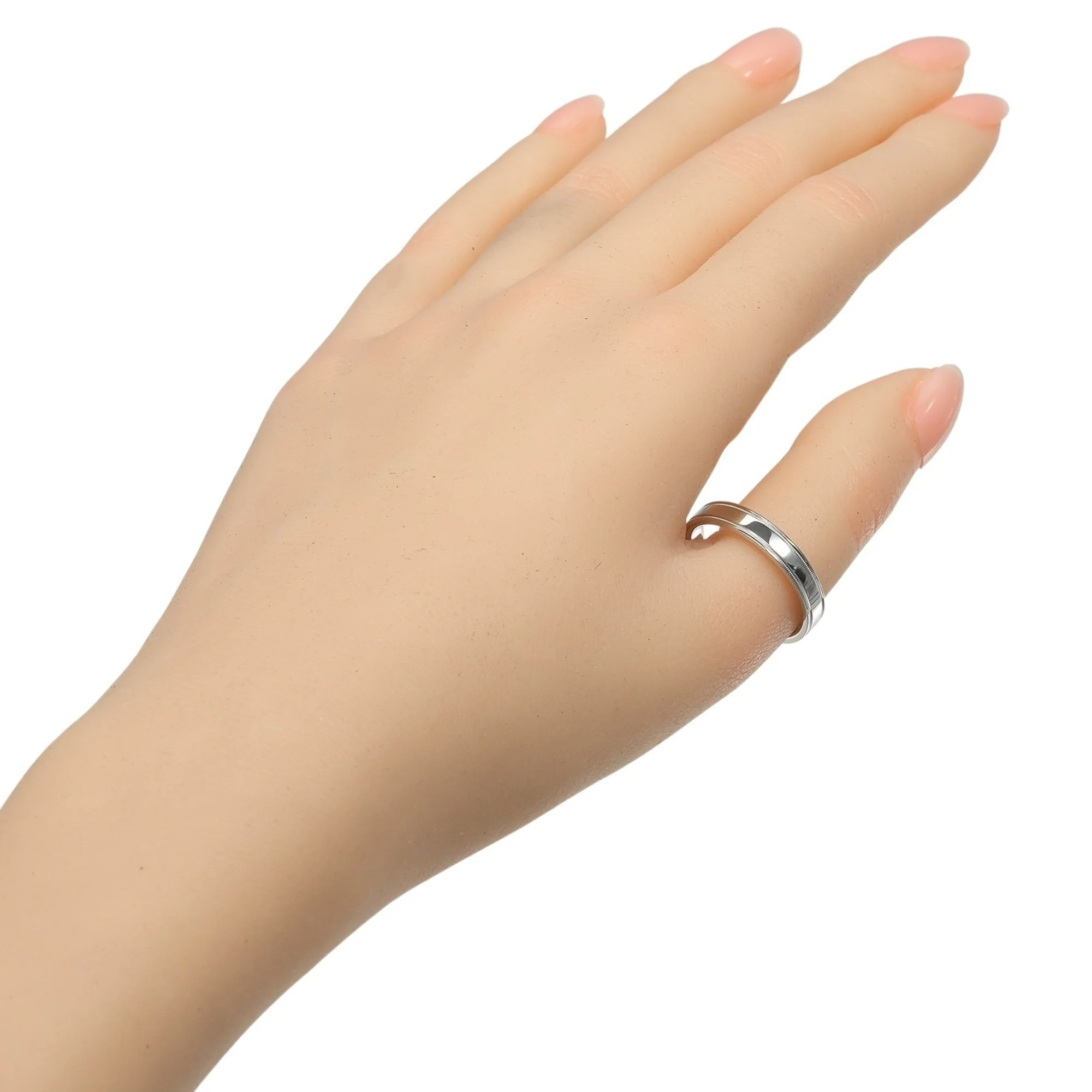 Milgrain Ring Platinum - Image 2