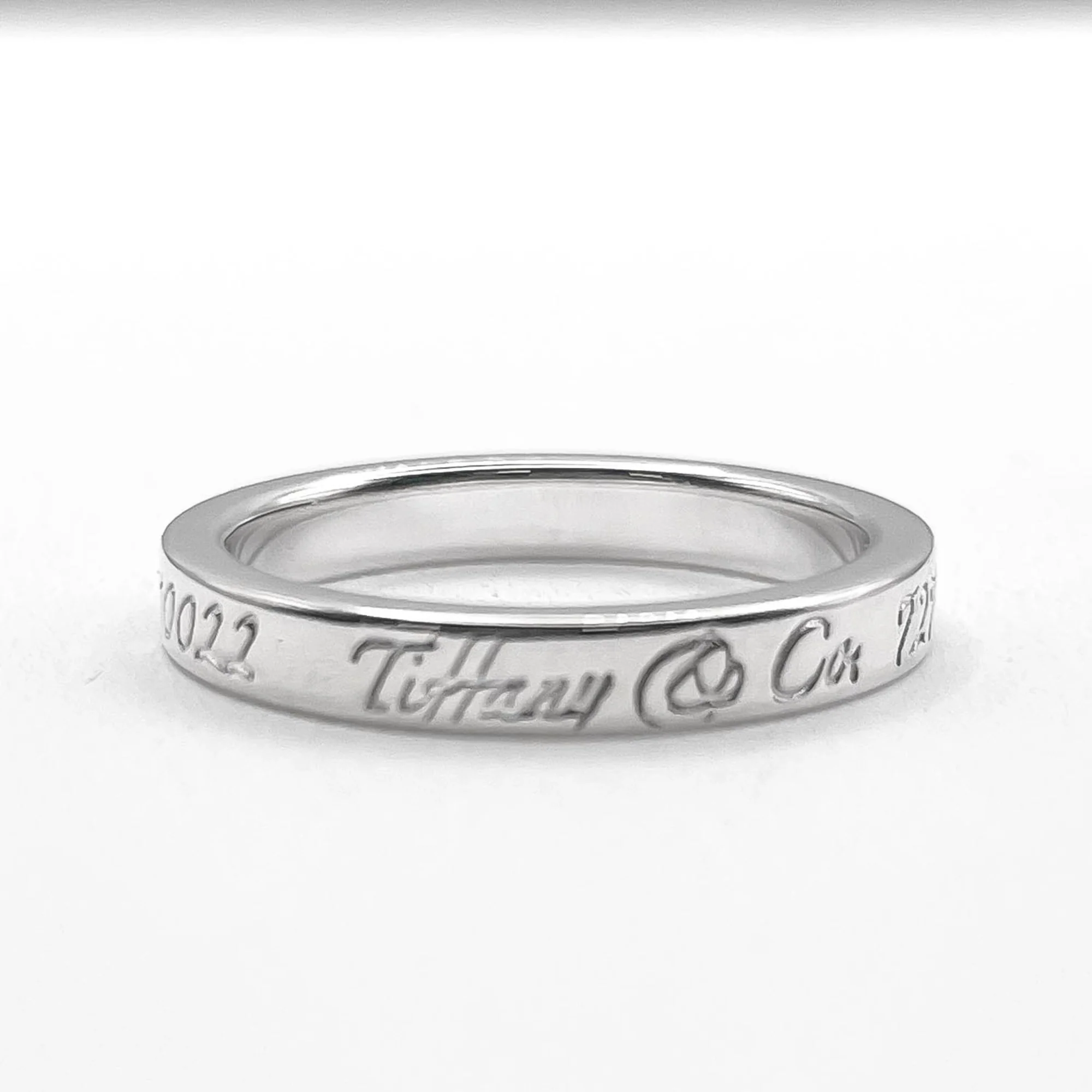 Notes Narrow Ring Sterling Silver - Image 4