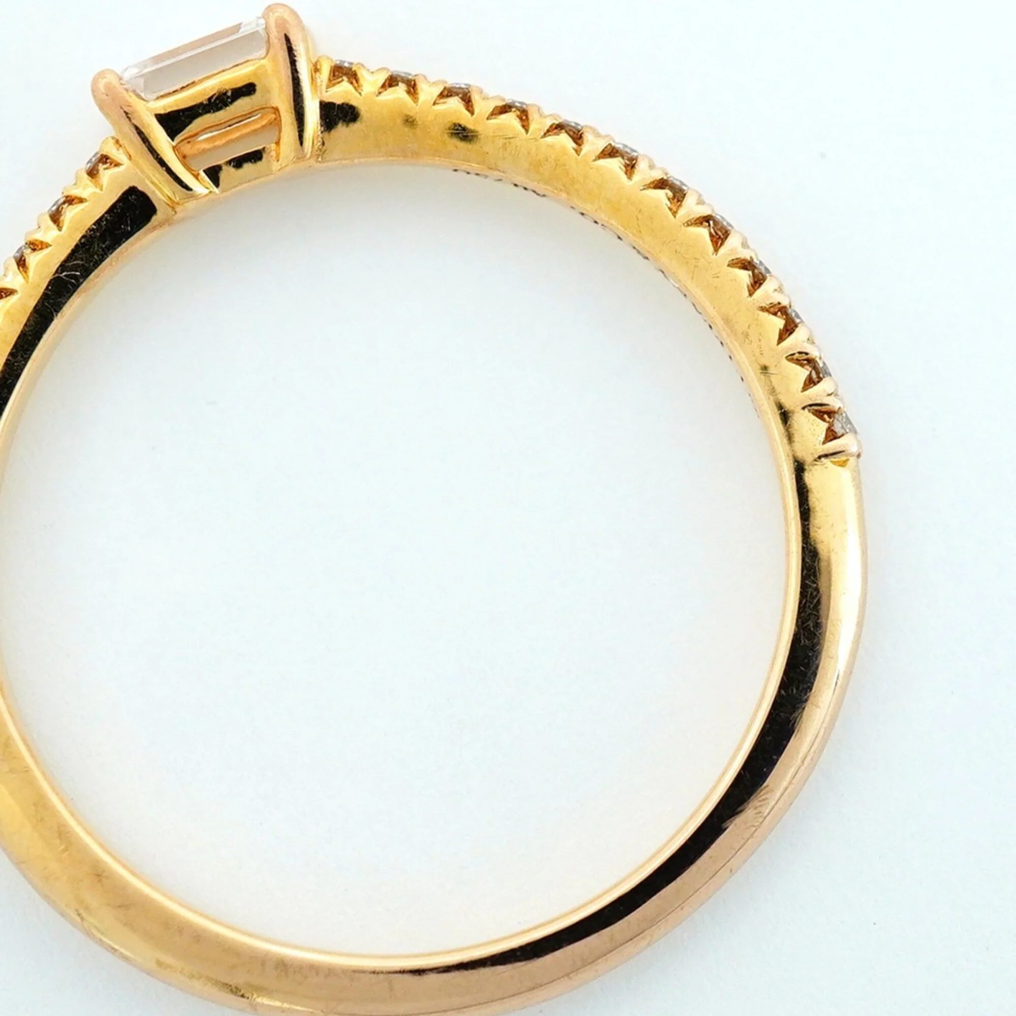 Novo Horizon Ring 18K Rose Gold with Diamond - Image 7